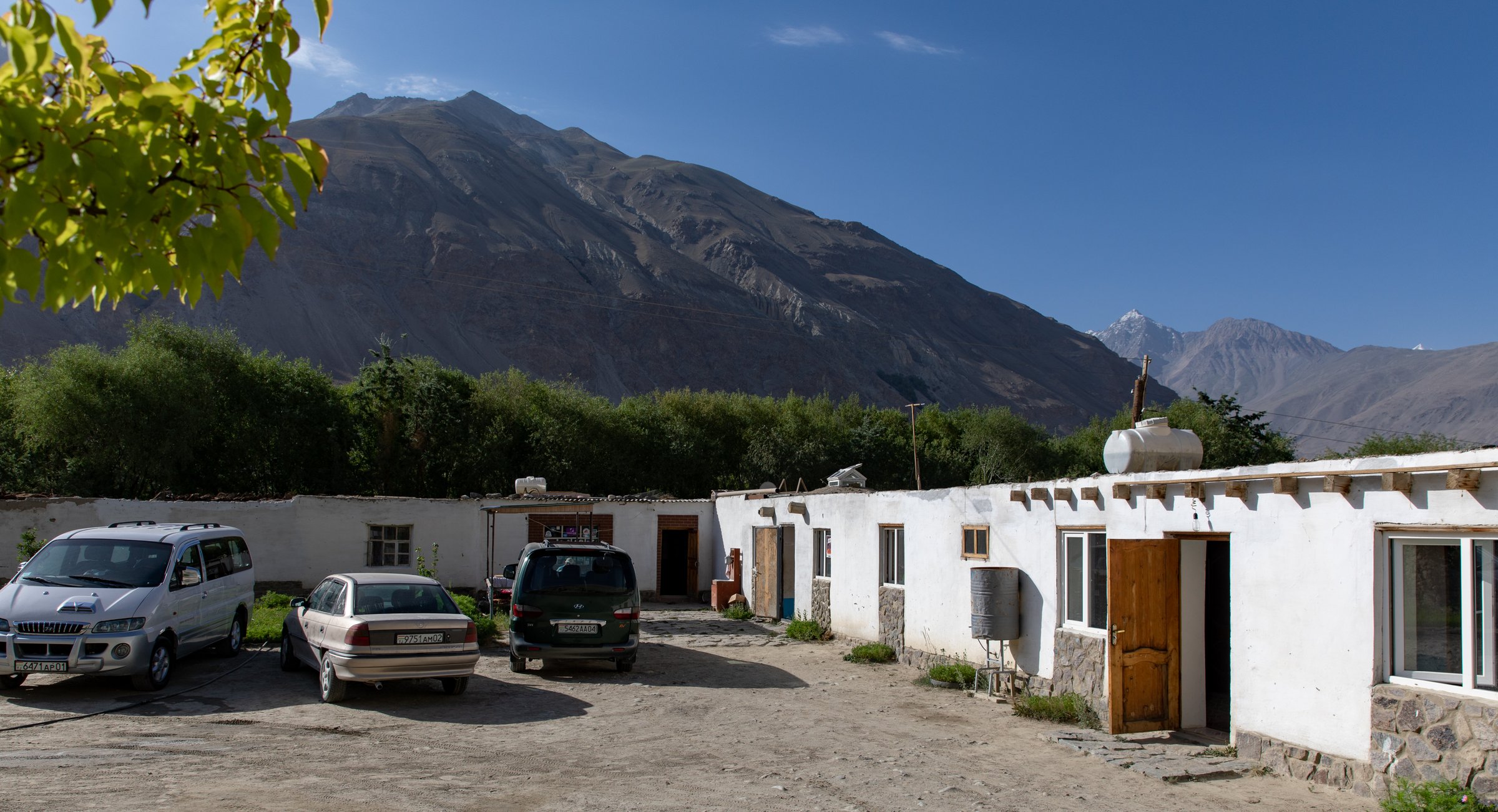 Langar village in the upper Tajik Wakhan