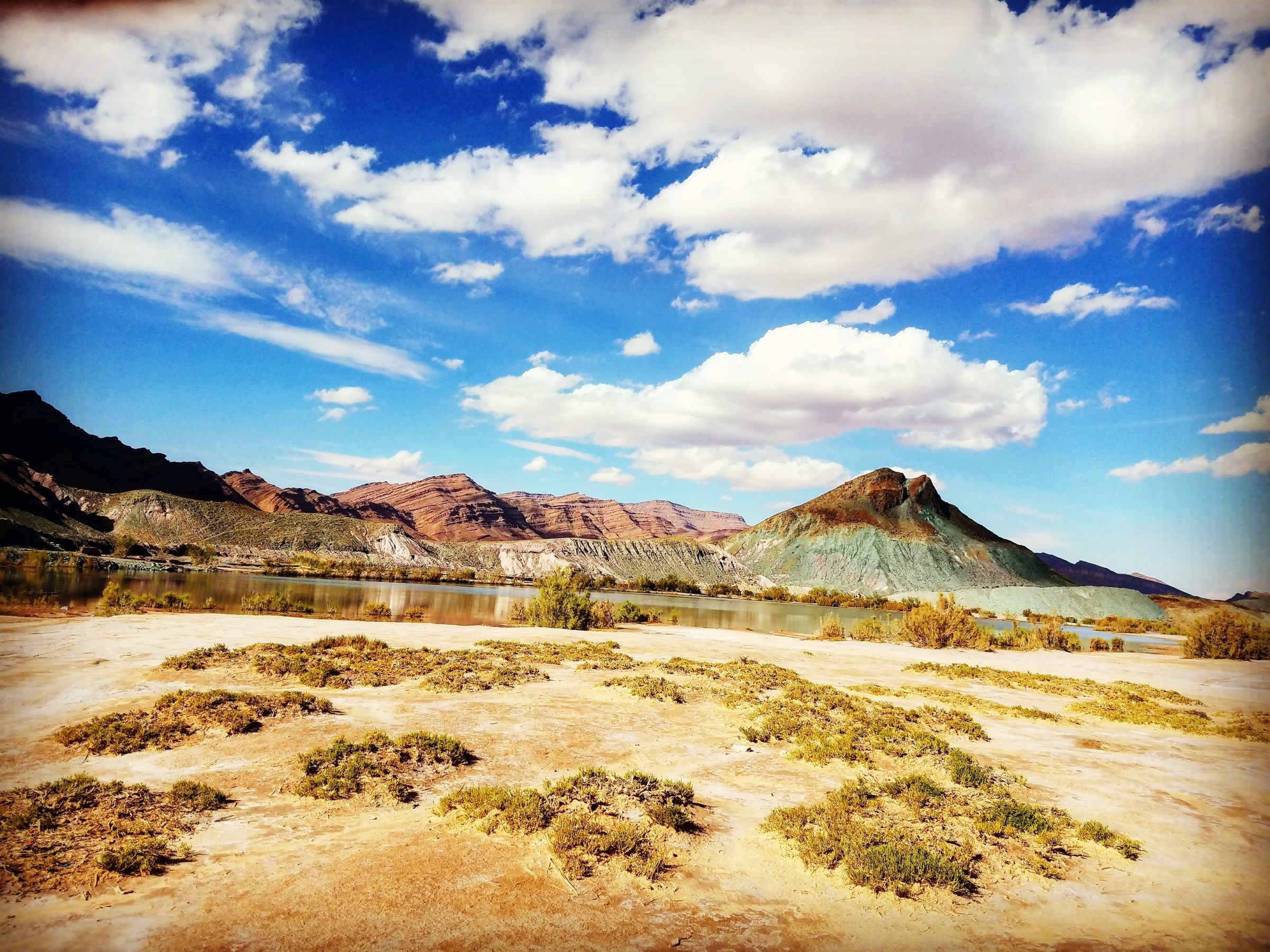 The Ain Ouarka mountains in Djebel Aïssa National Park, Naama Province