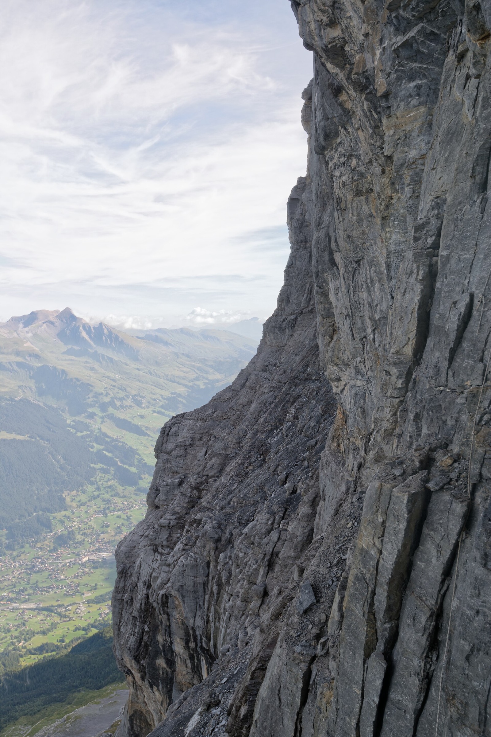 Eiger North Face seen from Eigerwand