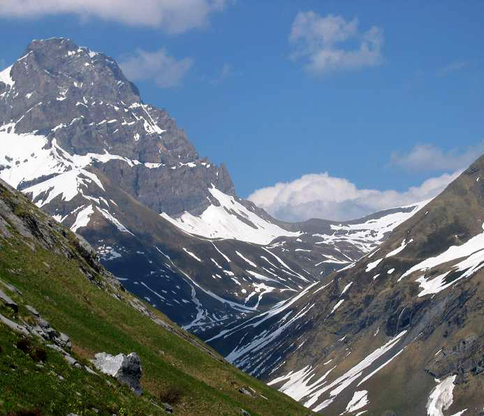 Surenenpass between Engelberg and the Uri Reuss valley