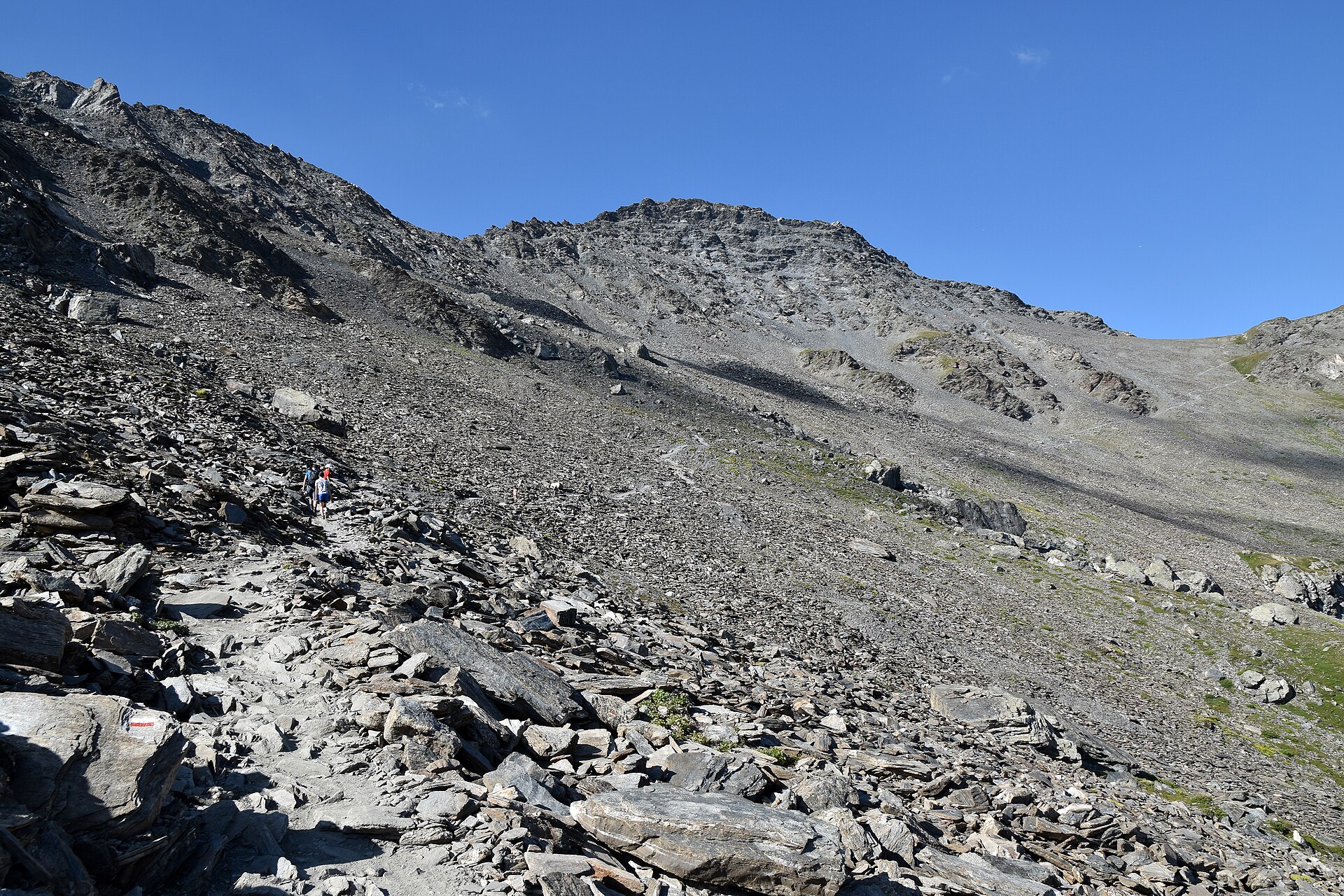 Pic de Caramantran summit area