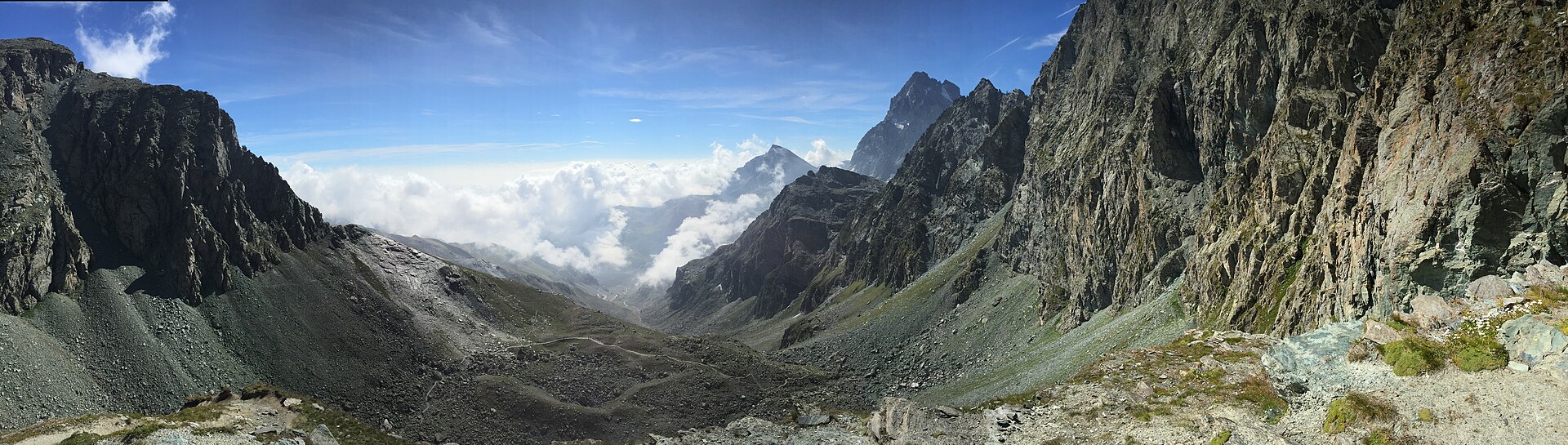 Panorama from Buco di Viso