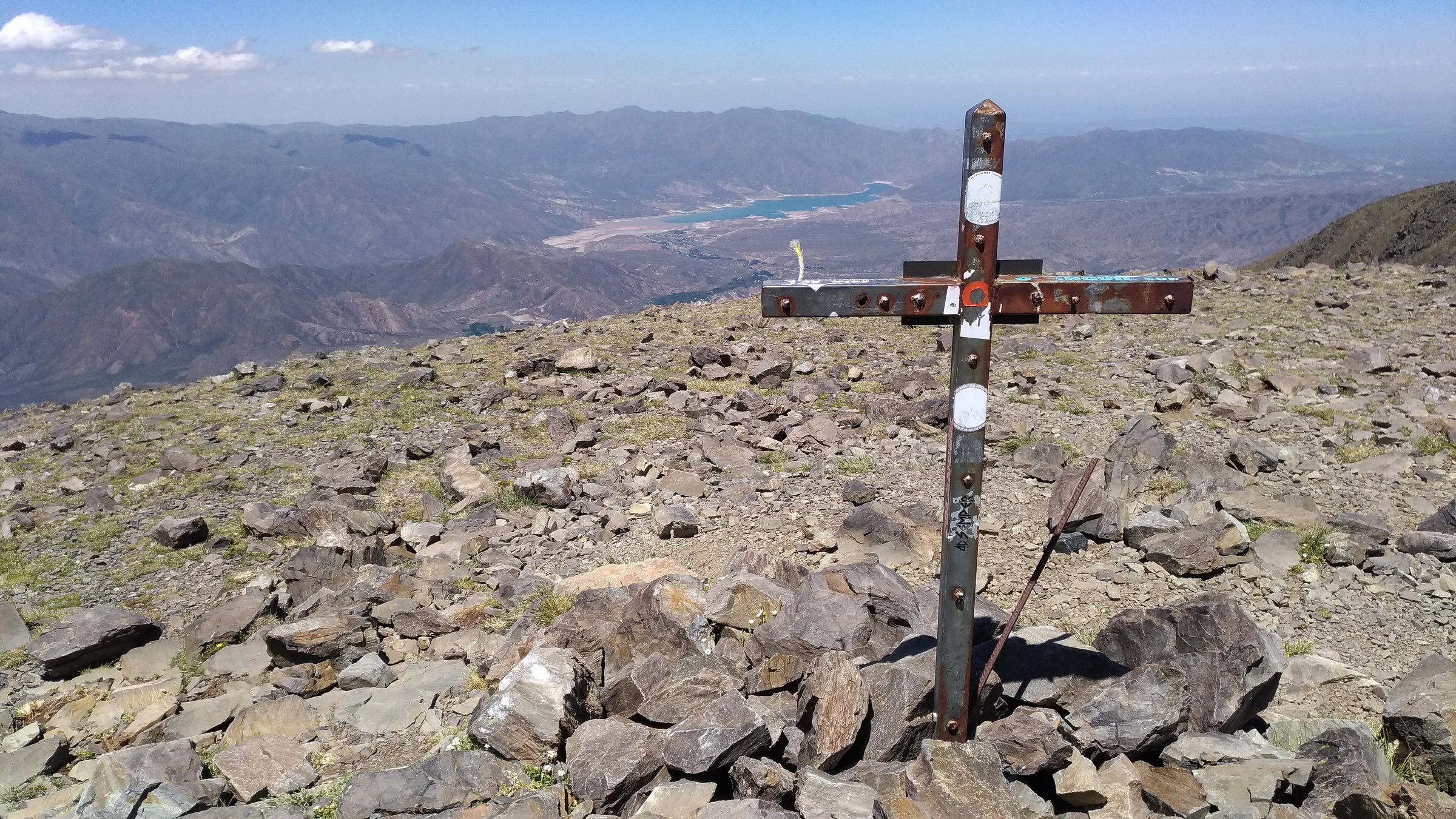 Summit of Arenales in Vallecitos, Cordón del Plata