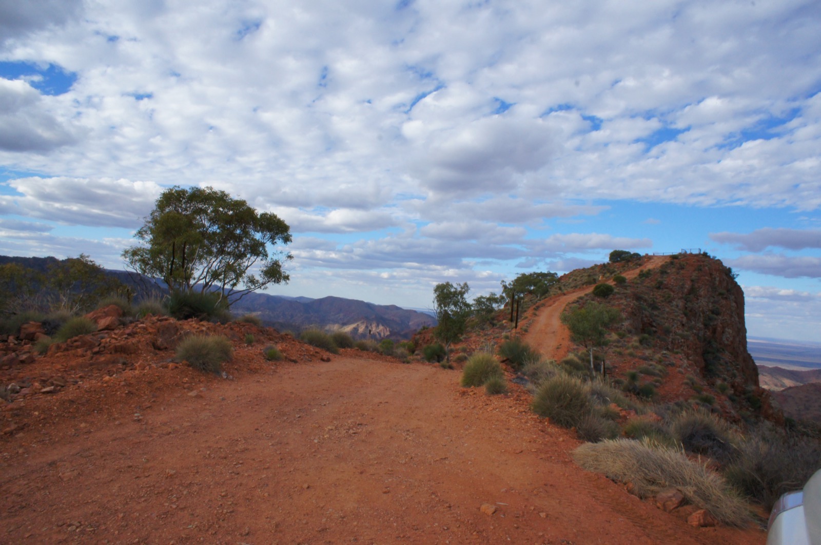 View from Sillers Lookout on the Arkaroola Ridgetop, looking east toward Lake Frome