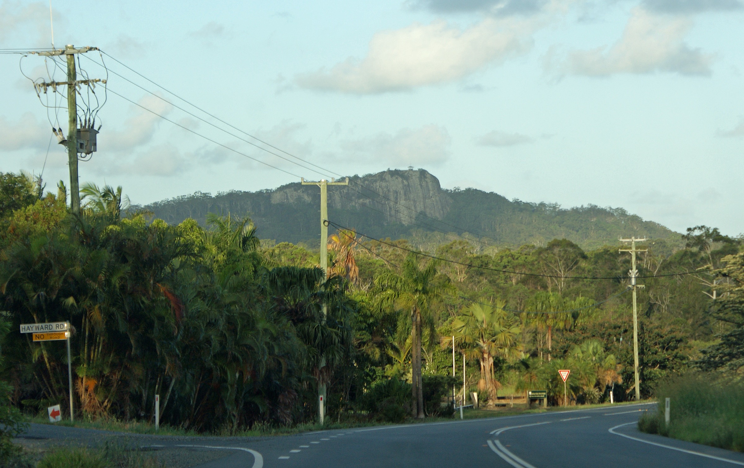 View from Mount Tinbeerwah across the Sunshine Coast hinterland