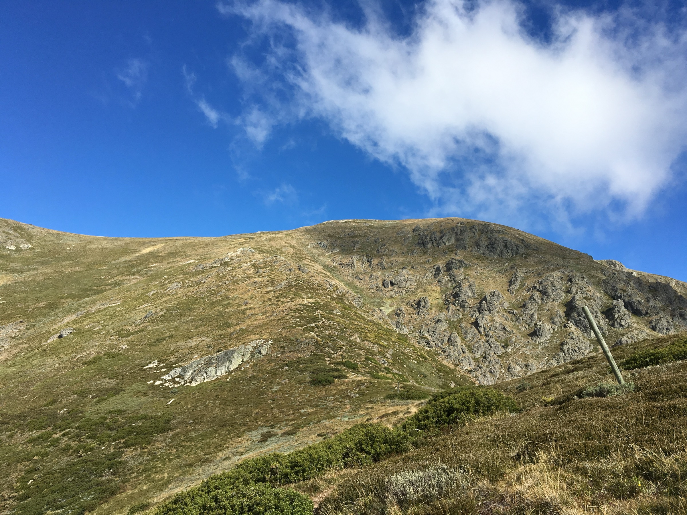 Mount Bogong seen from the lower Staircase Spur