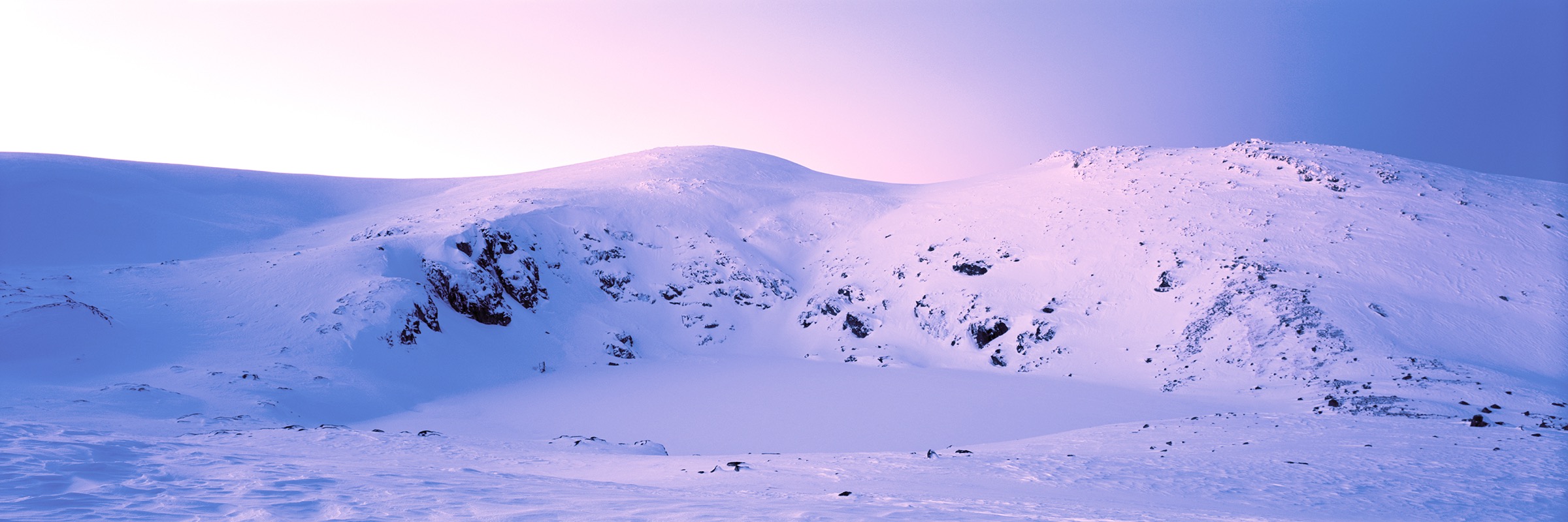 Blue Lake, a glacial cirque tarn in Kosciuszko National Park, New South Wales