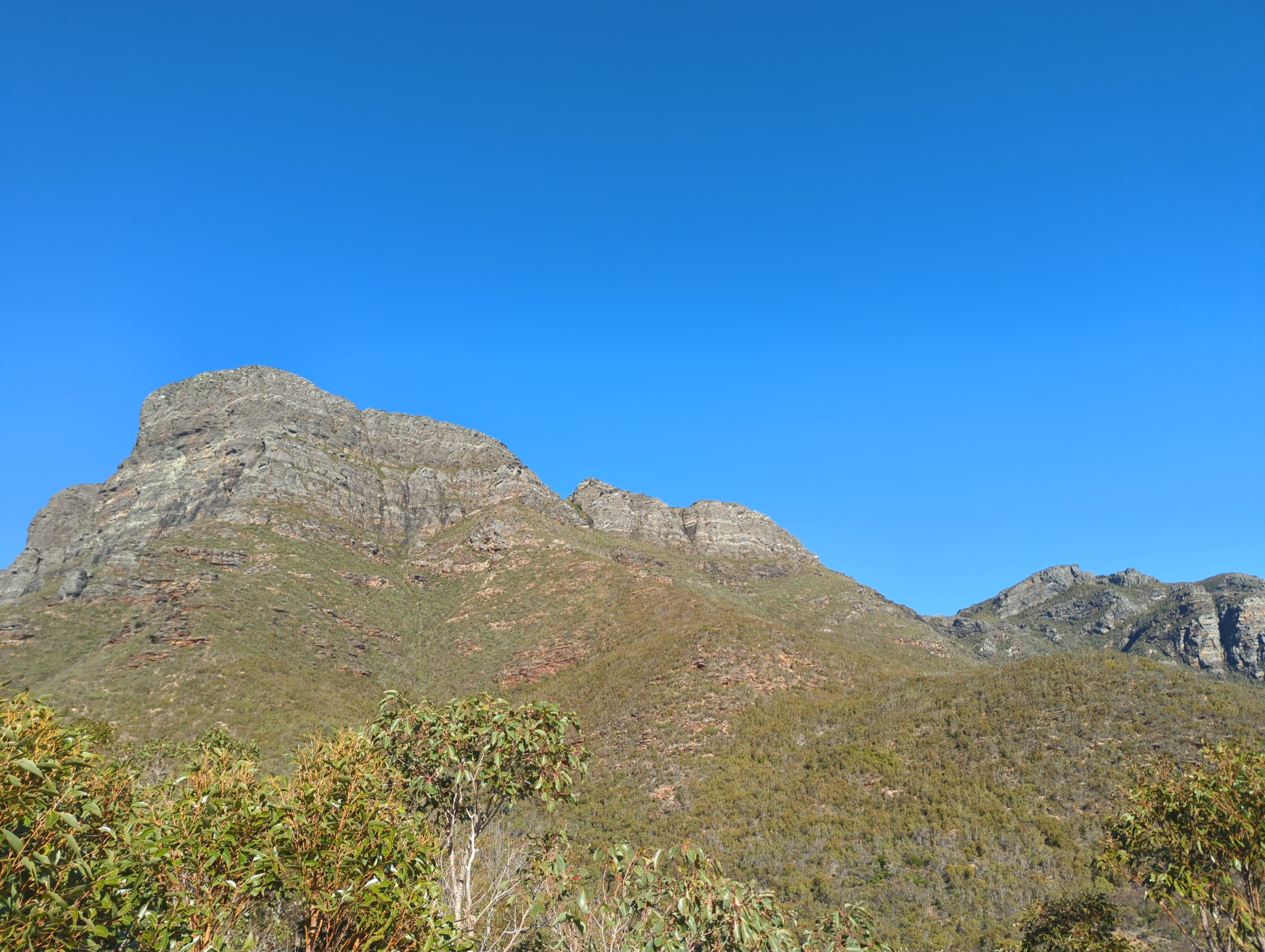 Coyanarup Peak on the eastern Stirling ridge, adjacent to Isongerup