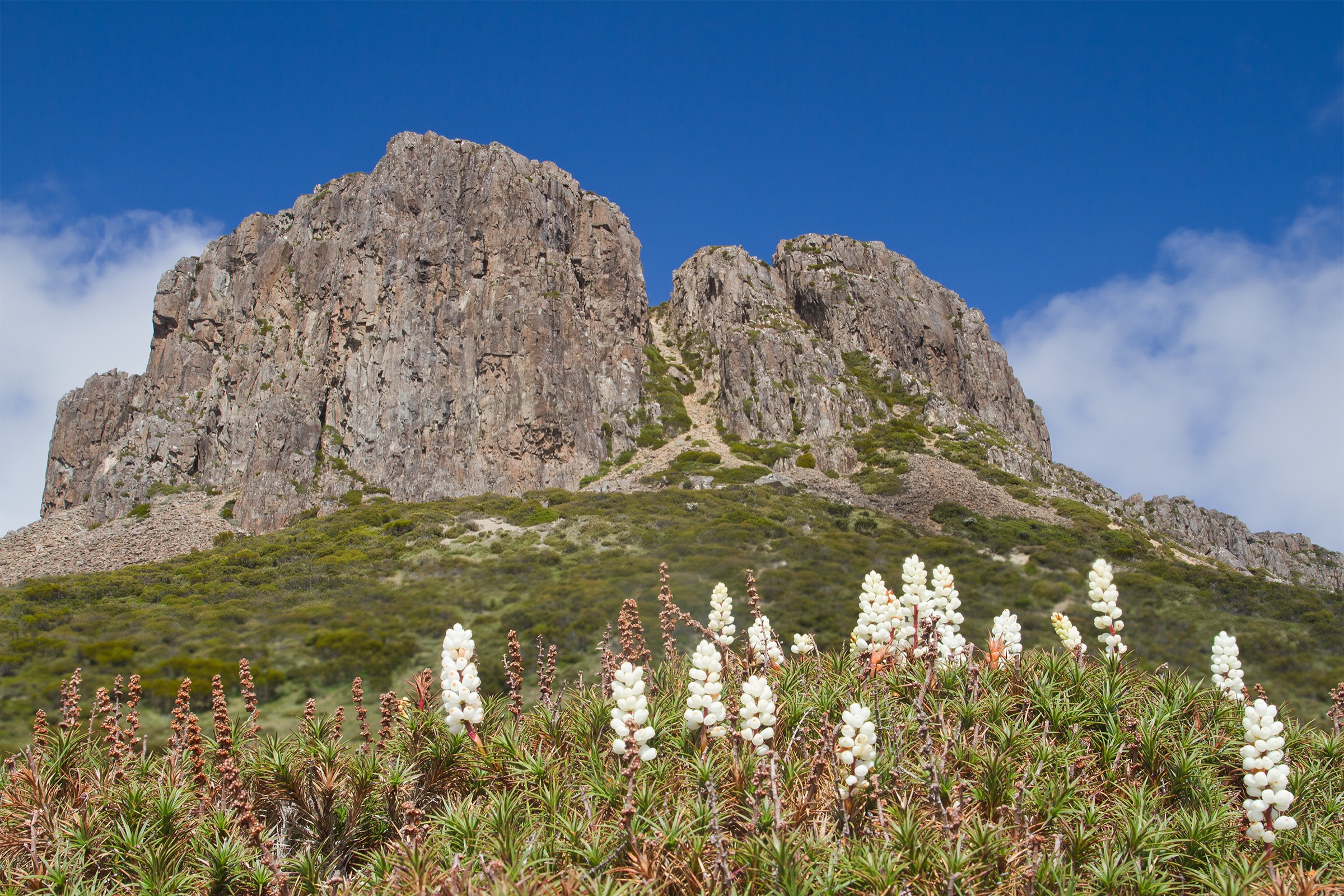 Solomons Throne rising above the Central Walls basin