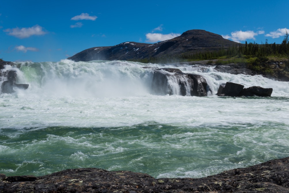 Korluktok Falls on the Koroc River