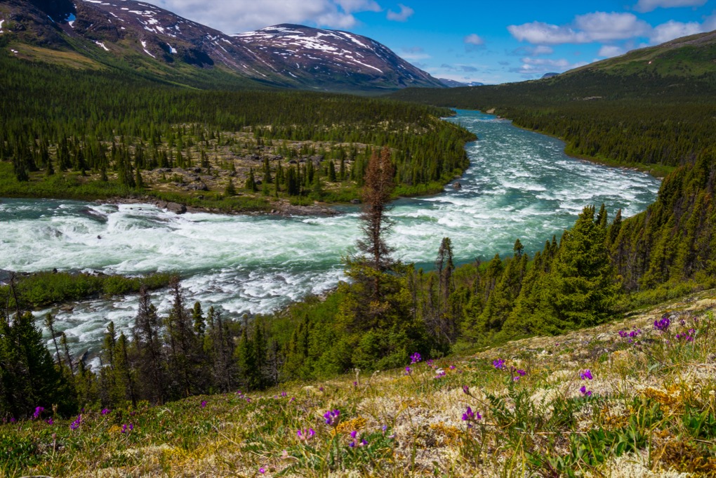 The Koroc River below Korluktok Falls