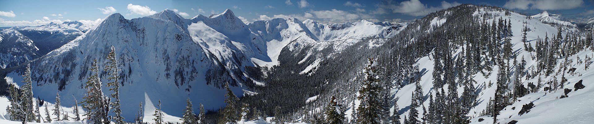 Zoa Peak above the Coquihalla Summit Recreation Area, southern British Columbia