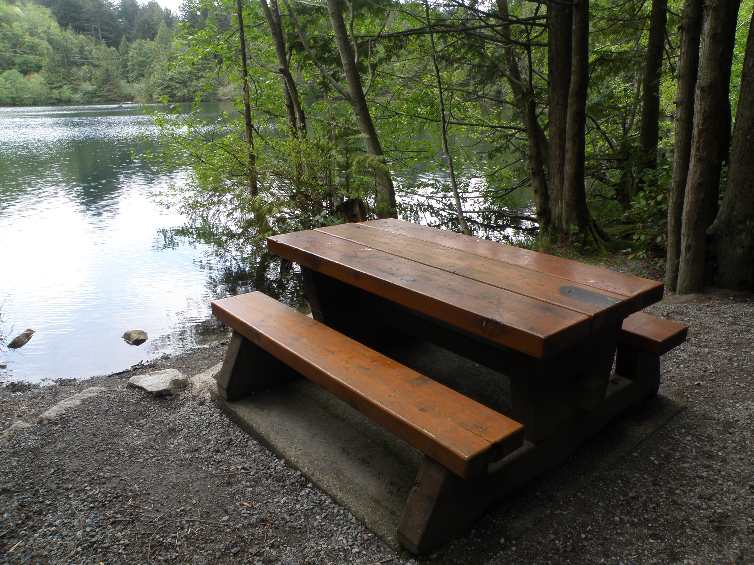 Browning Lake, Murrin Provincial Park — the access point for the Petgill Lake trail