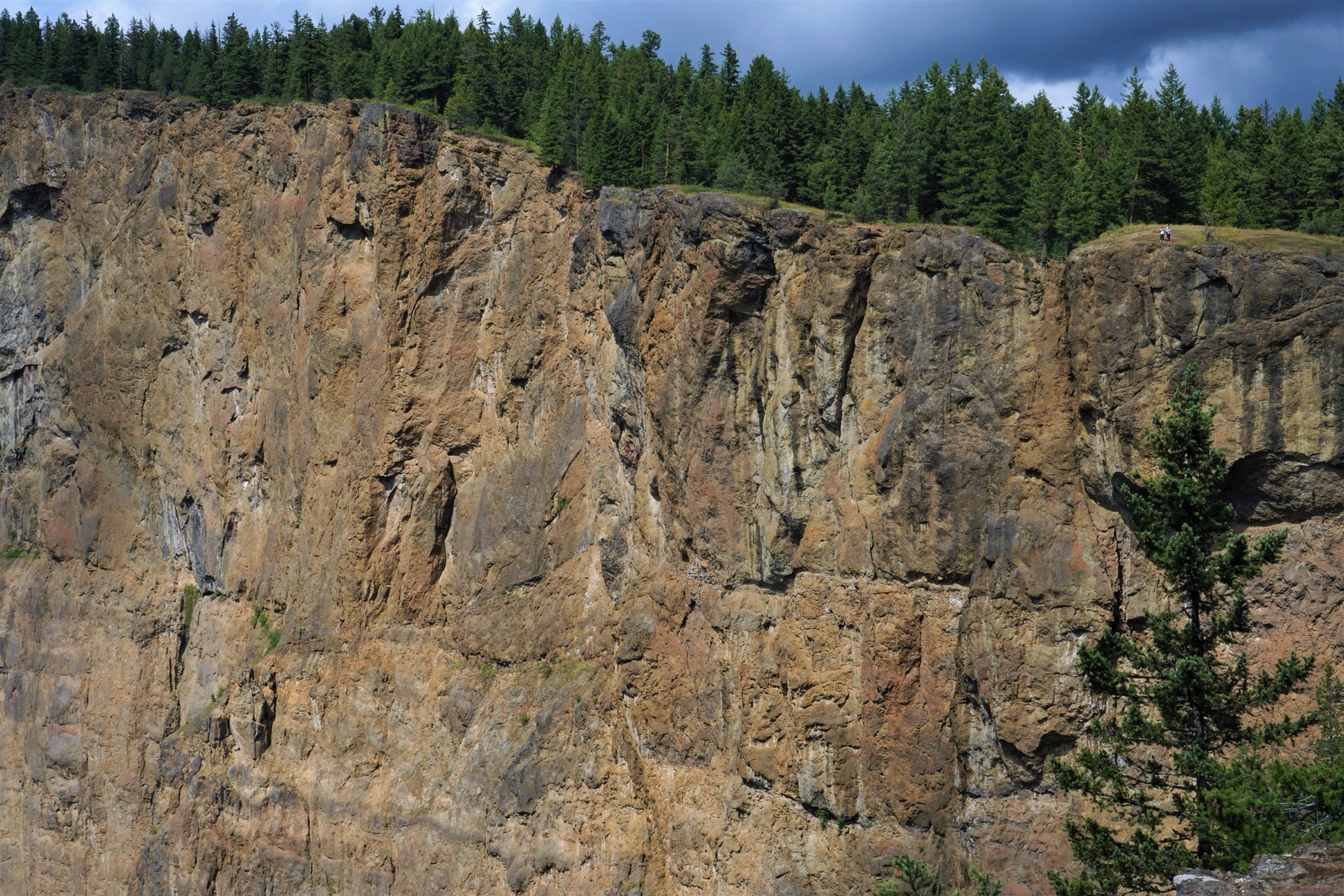Enderby Cliffs above the Shuswap River
