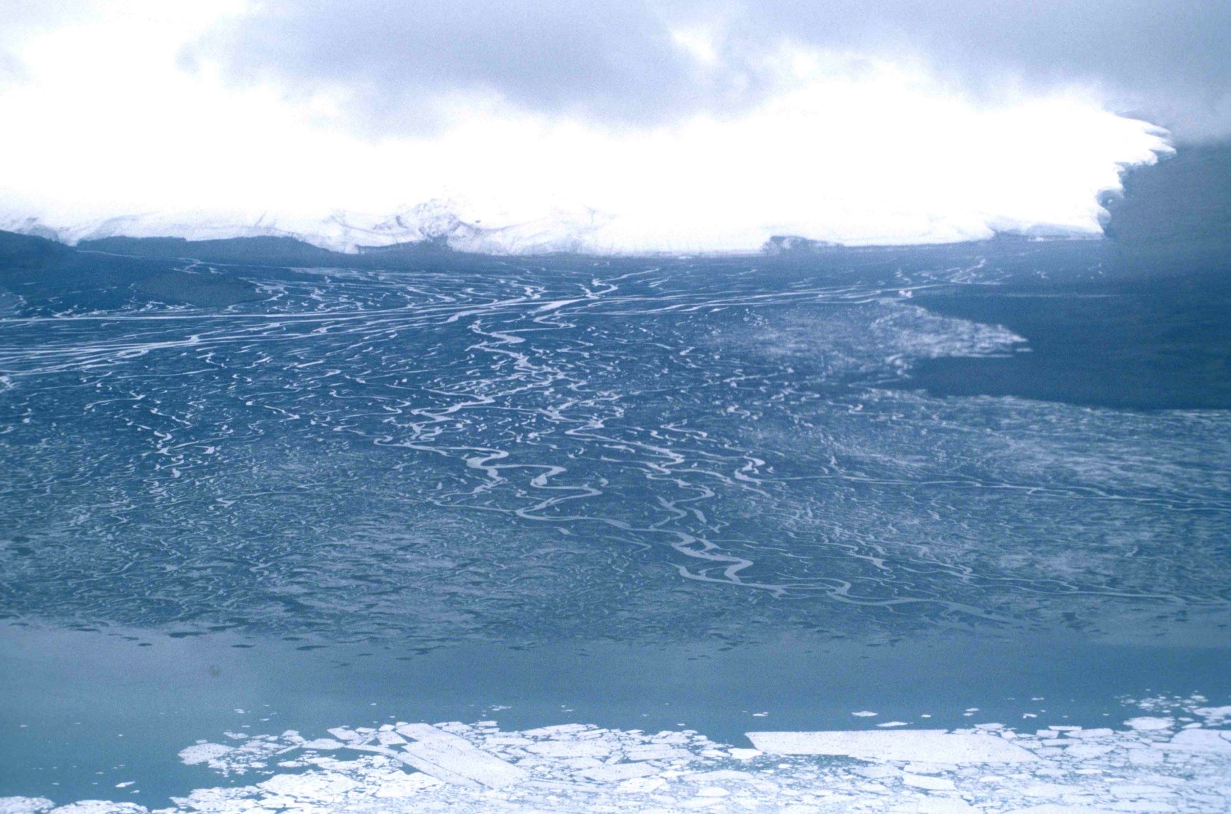 Henrietta River delta below the Henrietta Nesmith Glacier on the north-western shore of Lake Hazen