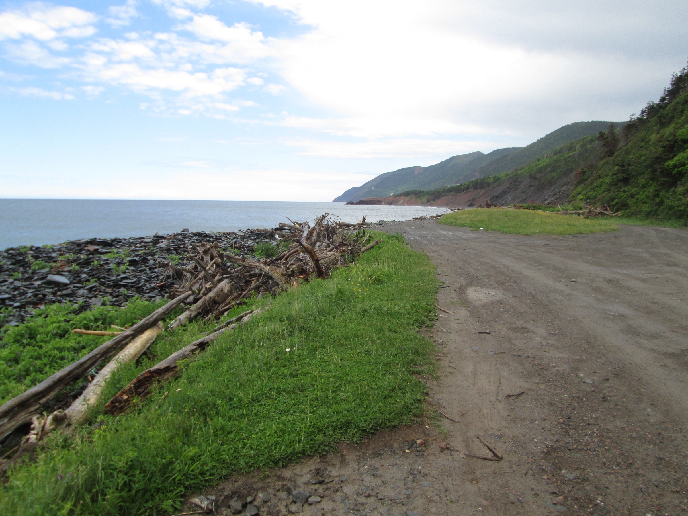 Le Bloc viewpoint on the Cabot Trail above Cheticamp, Cape Breton Highlands National Park