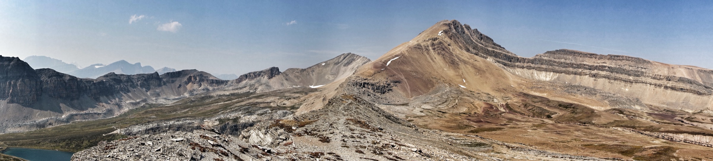 Cirque Peak rising above Helen Lake