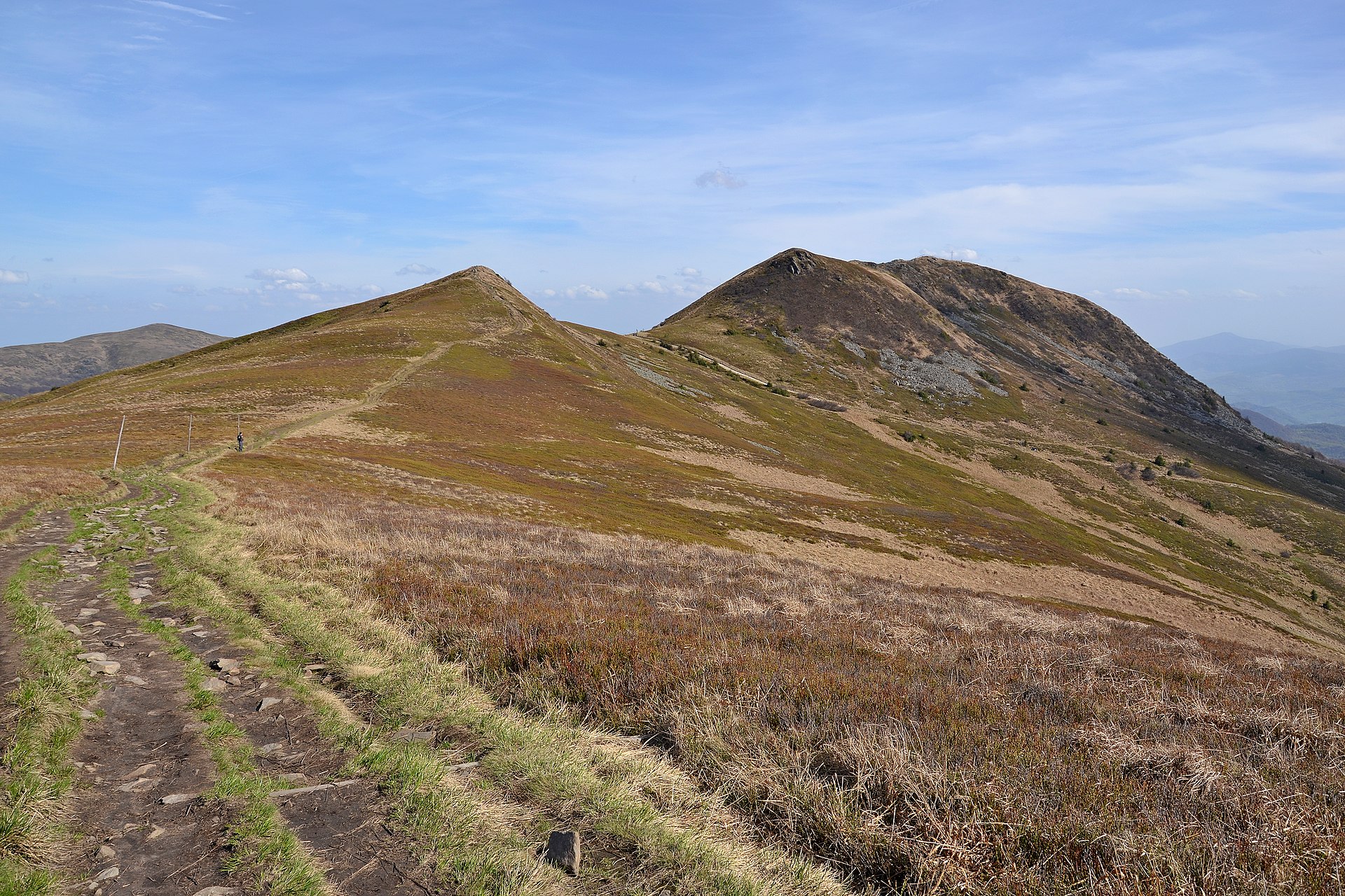Tarnica summit in the Polish Bieszczady