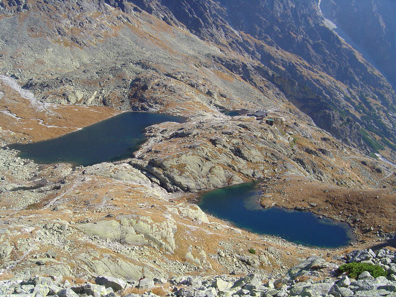 Téryho chata and the Spišské tarns in Malá Studená dolina