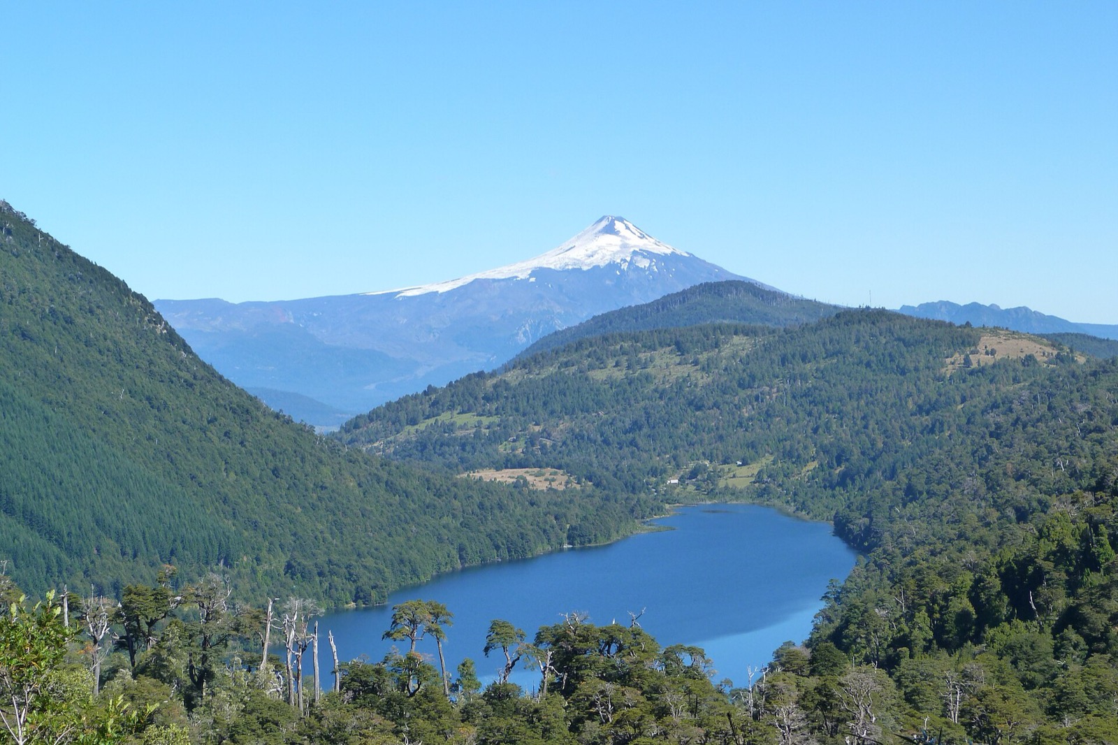 Panoramic view, Parque Nacional Huerquehue