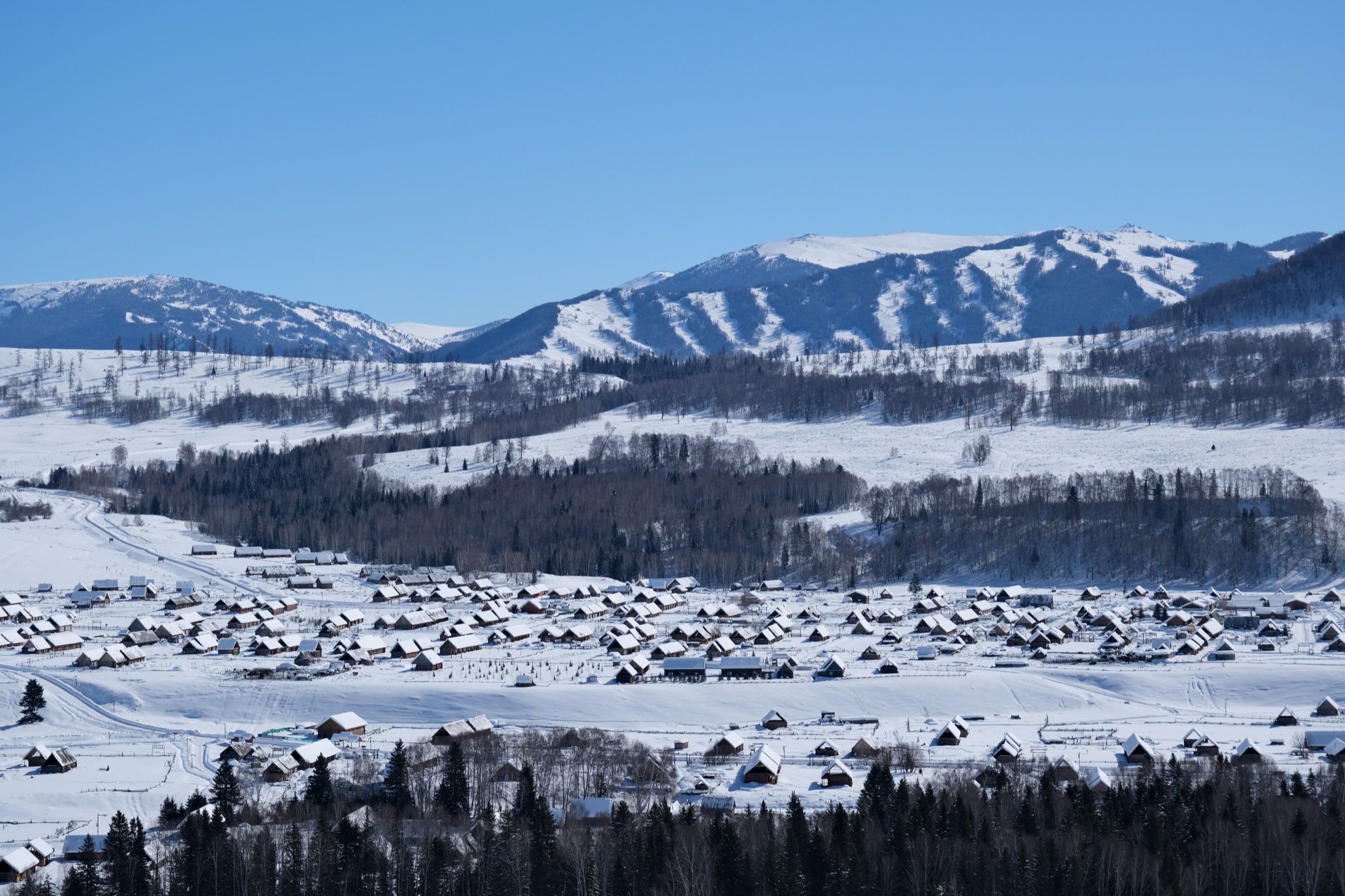 China — Altai Mountains, Hemu and Baihaba, Xinjiang