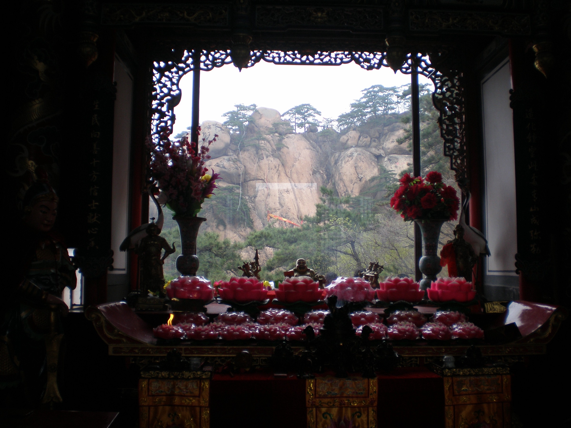 Maitreya Buddha rock formation, Qian Shan, Anshan, Liaoning, China