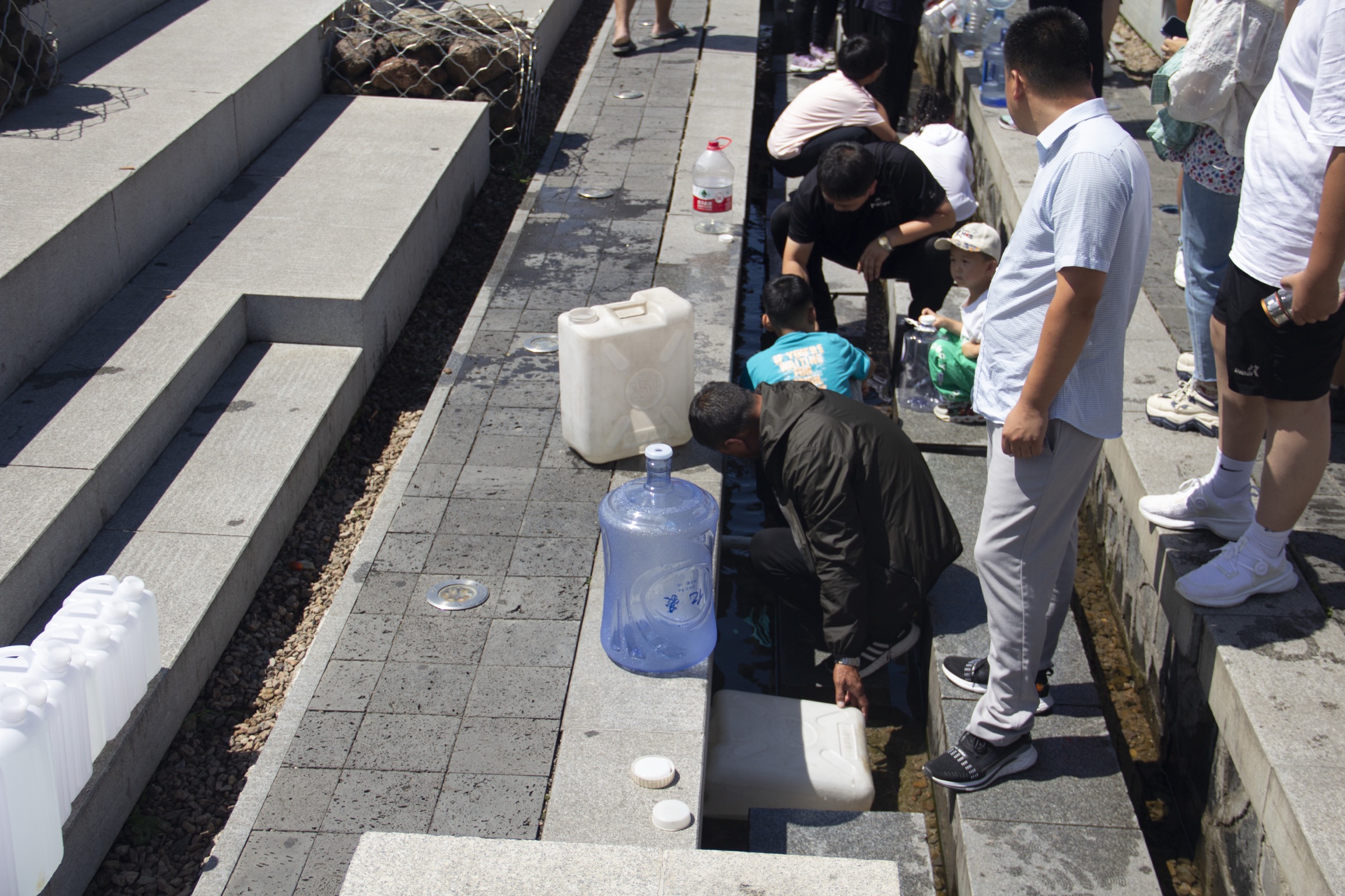 Wuli Quan (Five-Li Spring) outflow channel near Arxan
