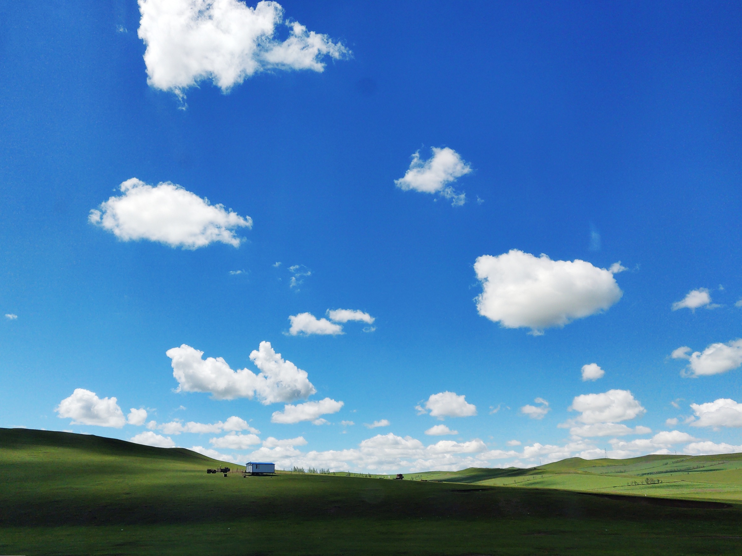 Hulun Buir grassland on the western foot of the Greater Khingan