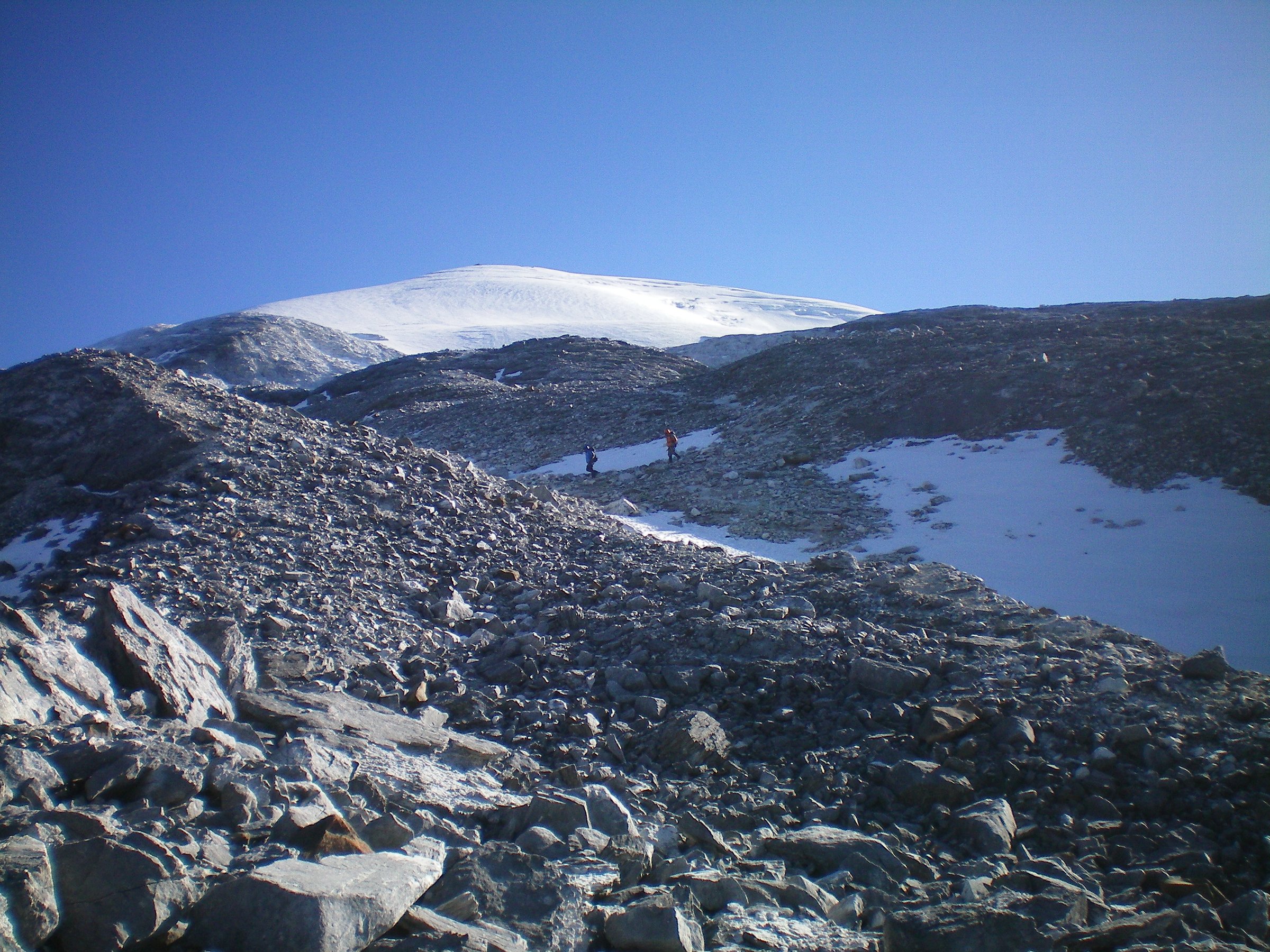The Snow Slope of Haba Mountain