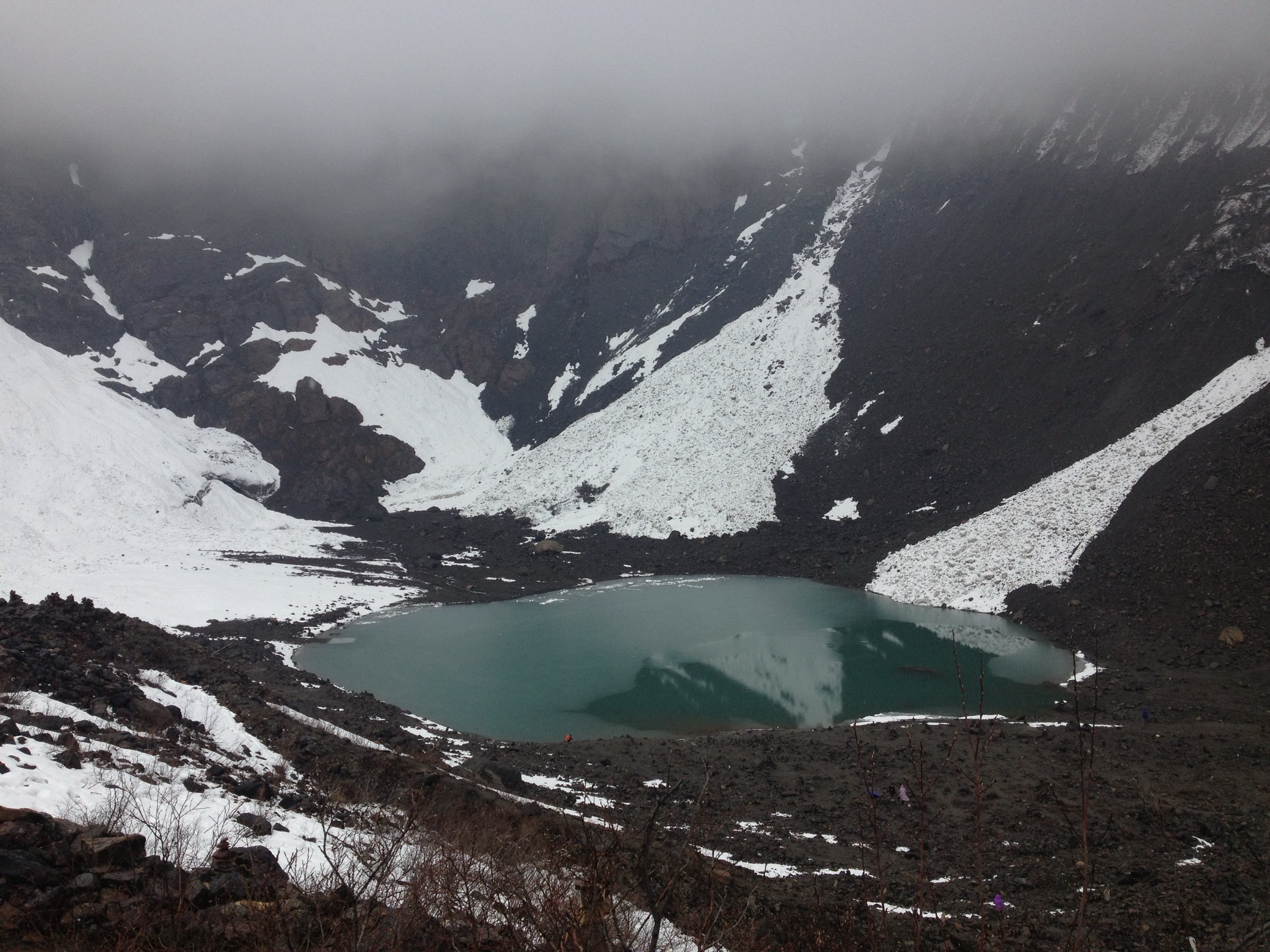 Meili Snow Mountain landscape above Yubeng in Deqin County, Yunnan