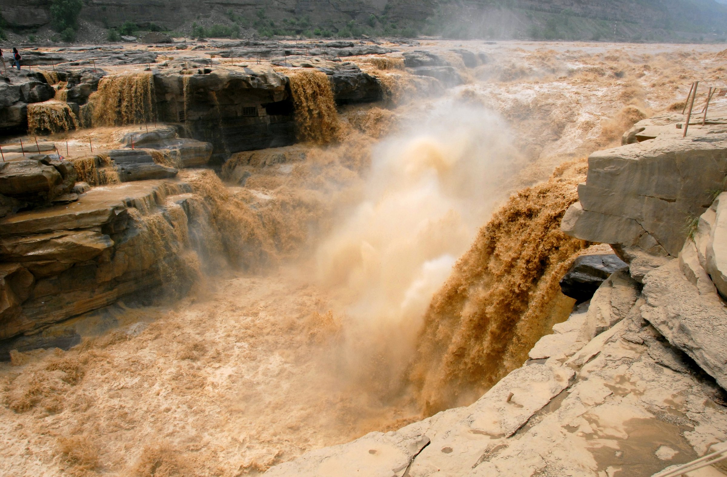 Hukou Waterfall of the Yellow River