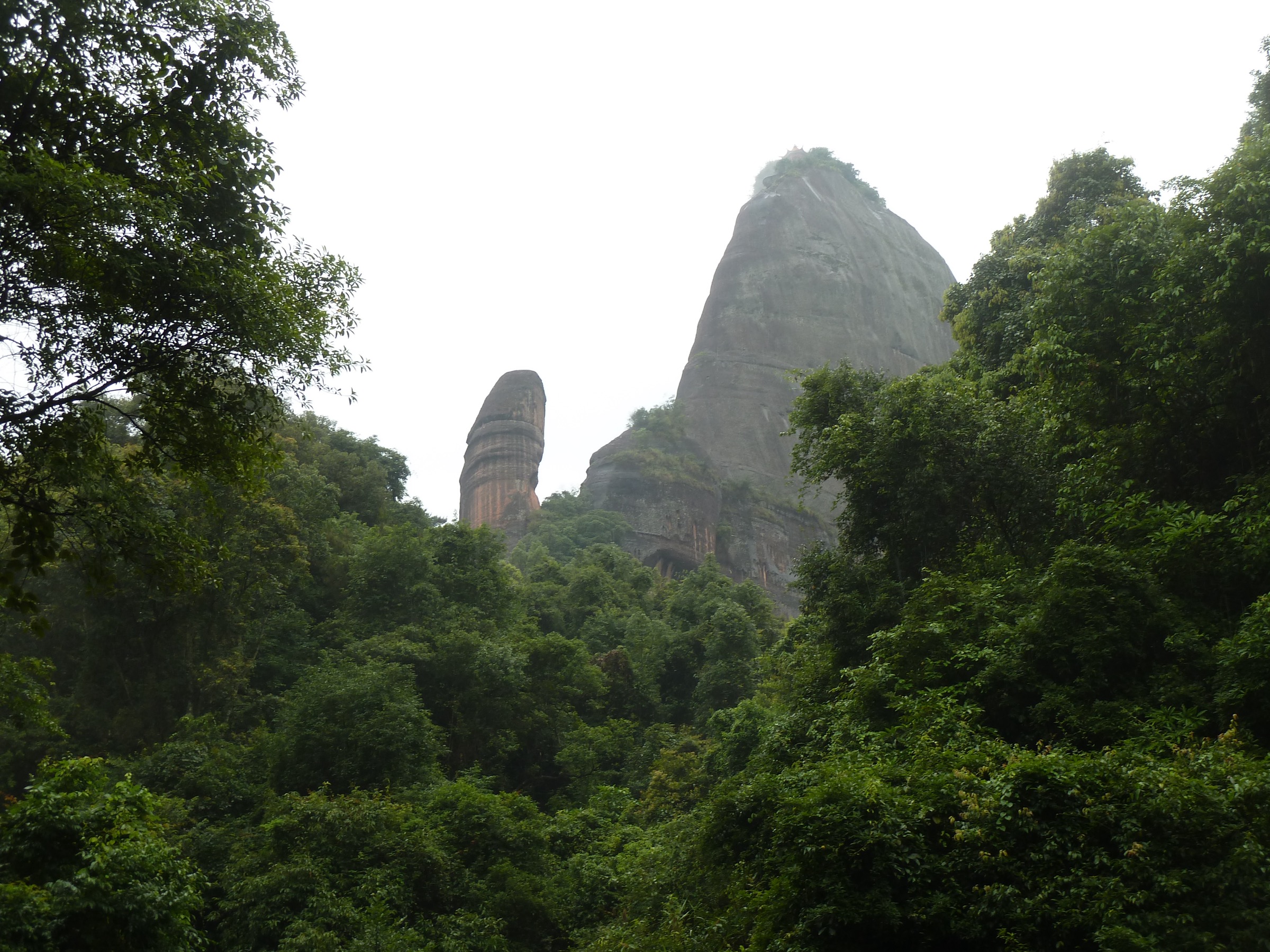 Yangyuan Stone rock pillar at Danxia Shan, northern Guangdong
