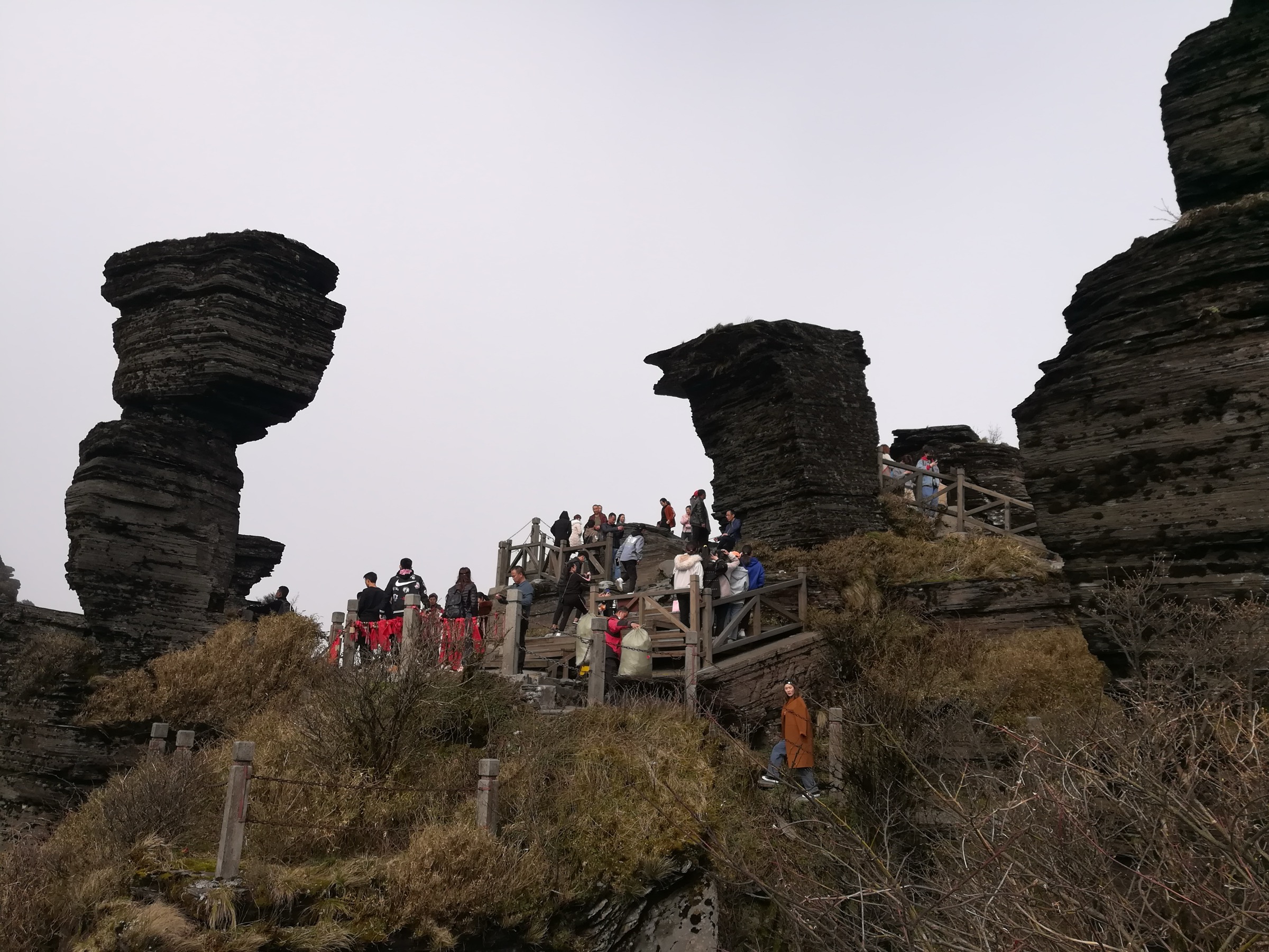 Mushroom Rock on Mount Fanjing