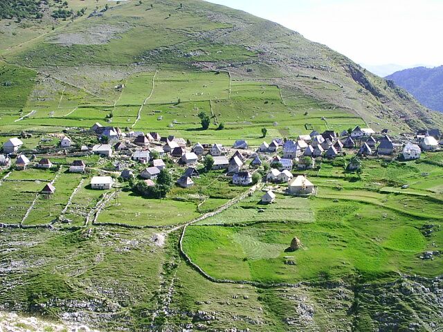 Lukomir, the highest village in Bosnia and Herzegovina
