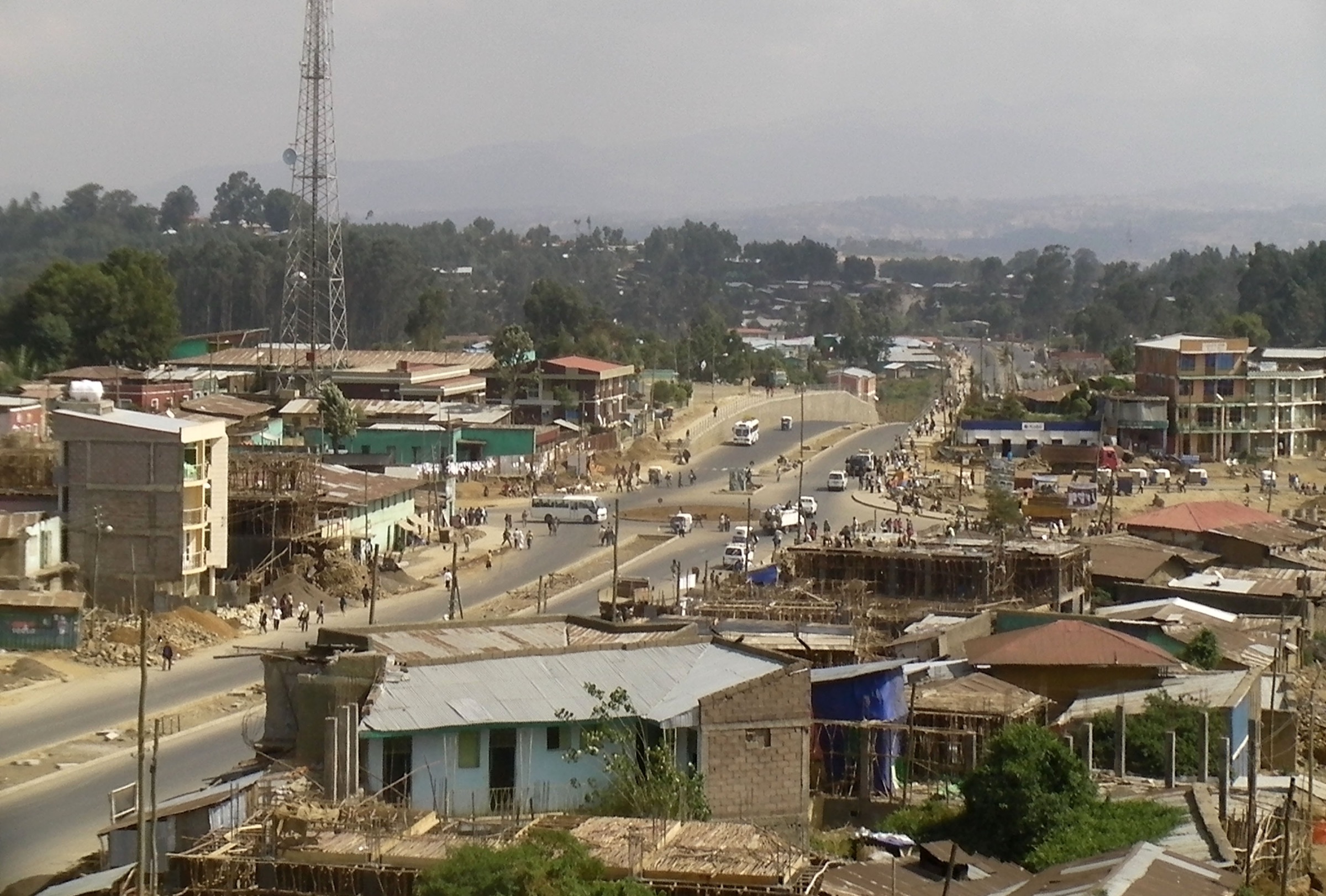Debre Tabor skyline