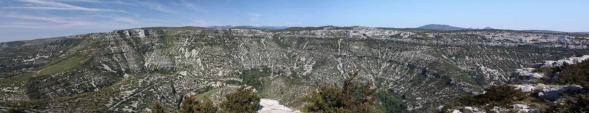Cirque de Navacelles — Panorama Nord