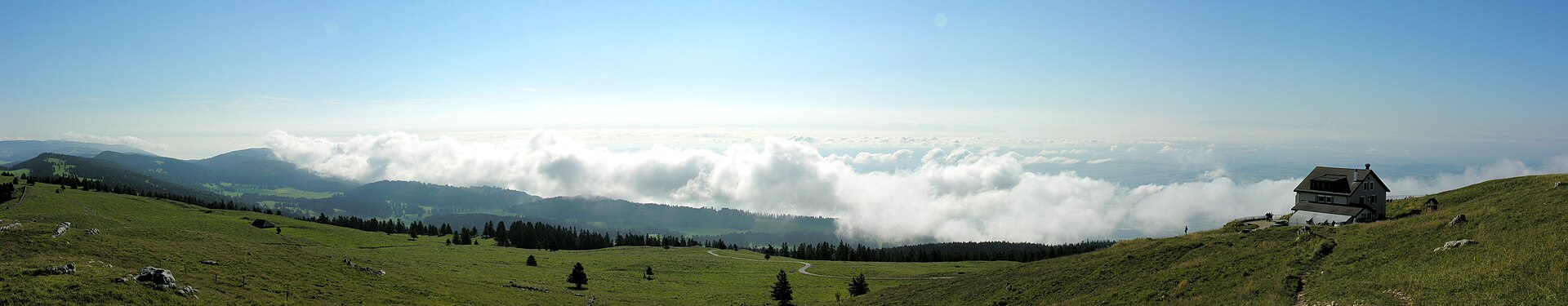 Le Chasseron panorama