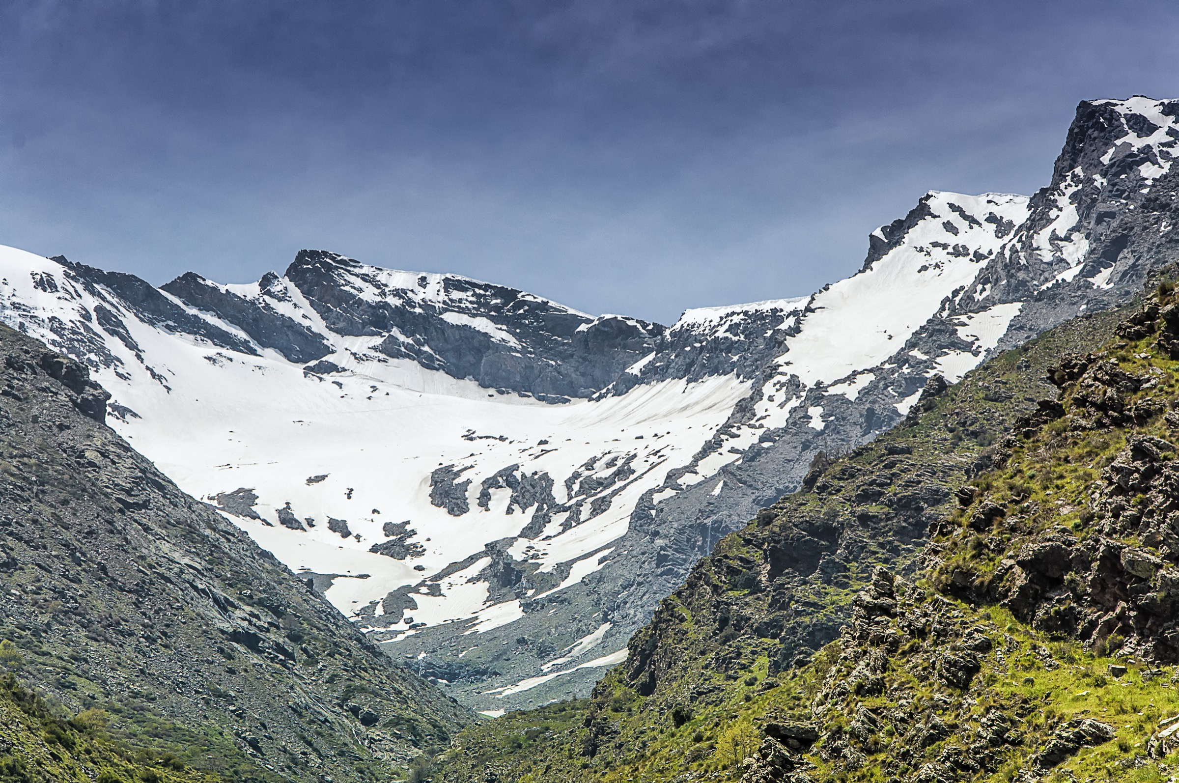 Vista de Sierra Nevada desde la Vereda de la Estrella