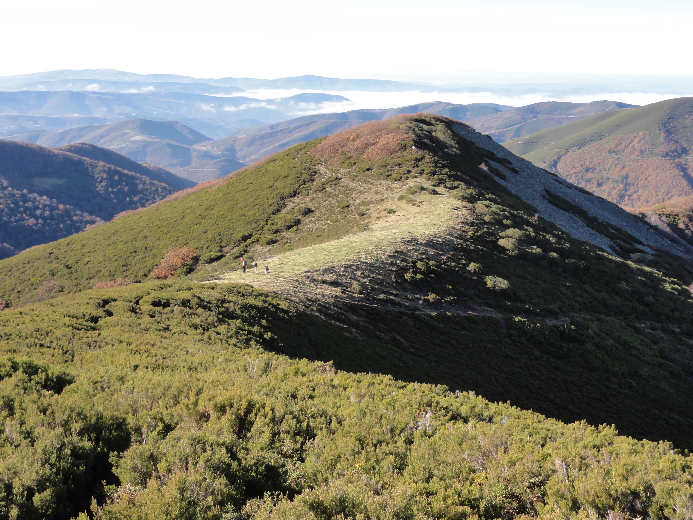 Camino del Albergue de Ancares a Tres Bispos