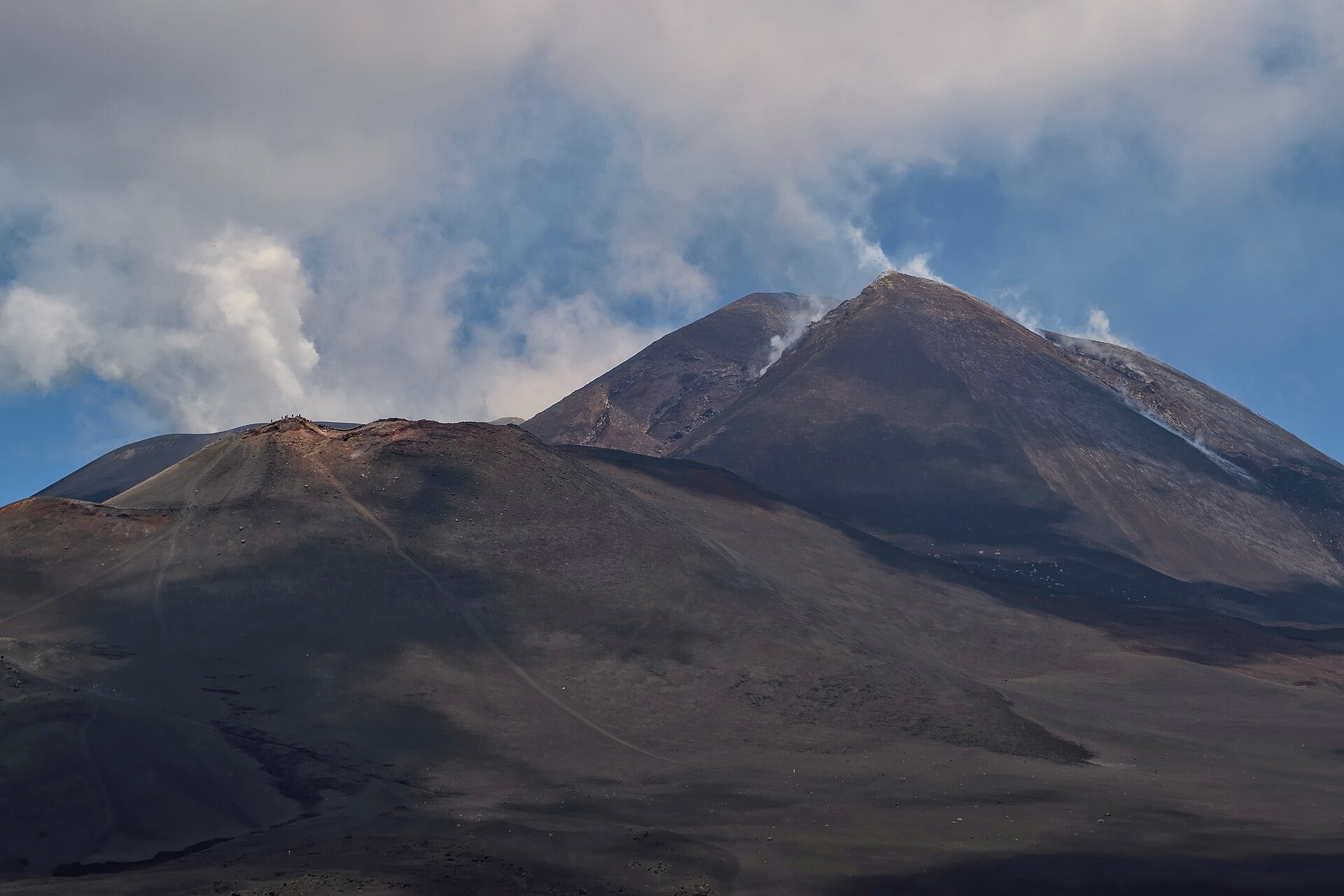 Summit craters of Mount Etna