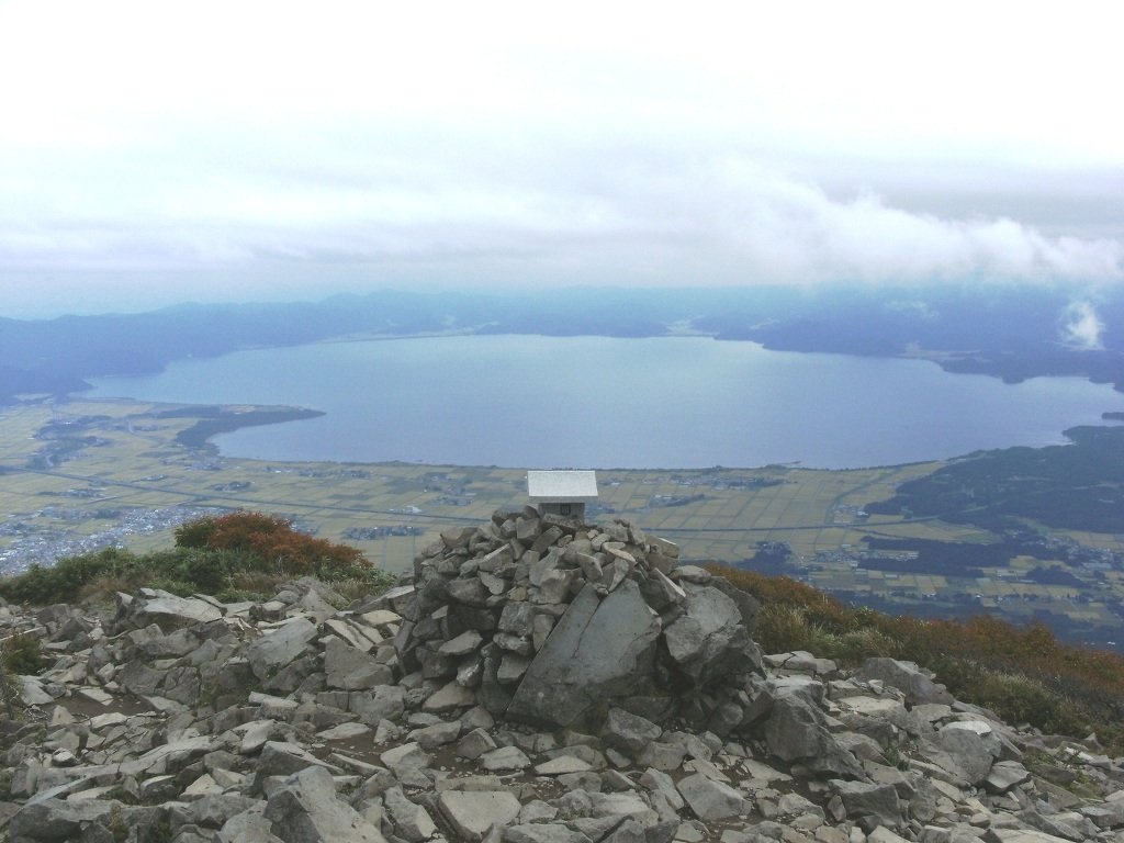 Lake Inawashiro view from Mount Bandai