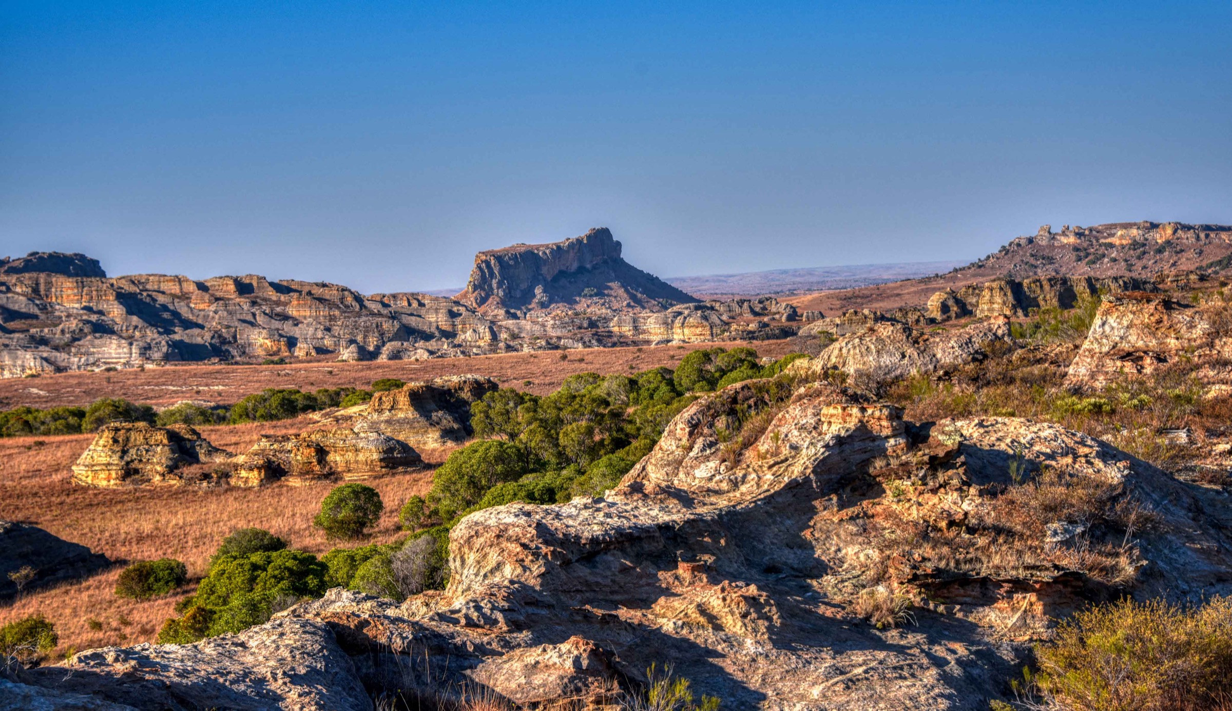 Isalo valley view