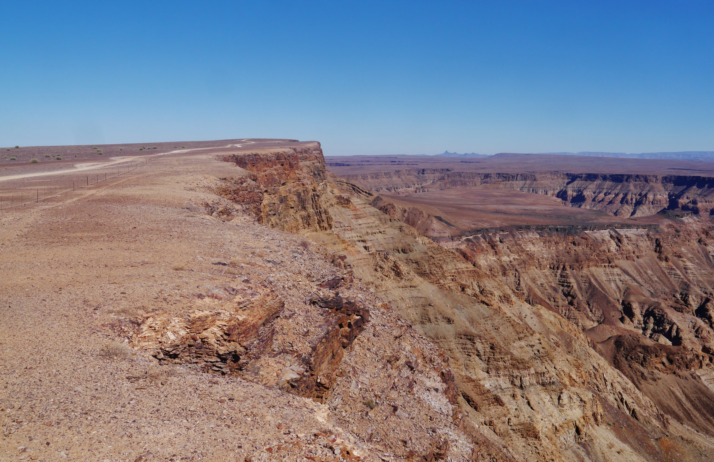 Fish River Canyon, western rim