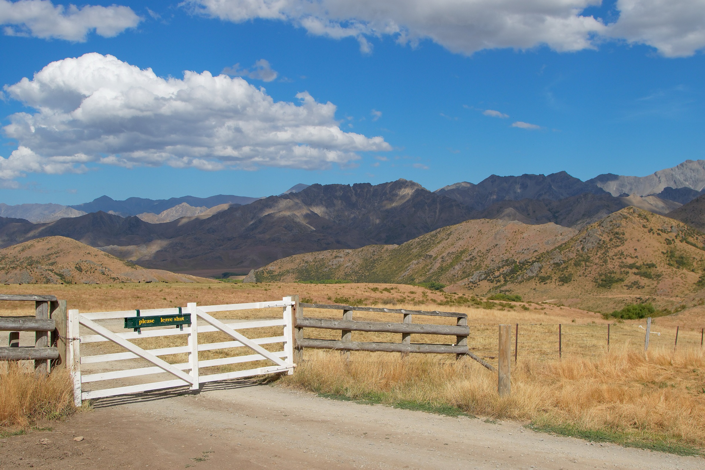 Molesworth Station homestead, high country, Marlborough, New Zealand