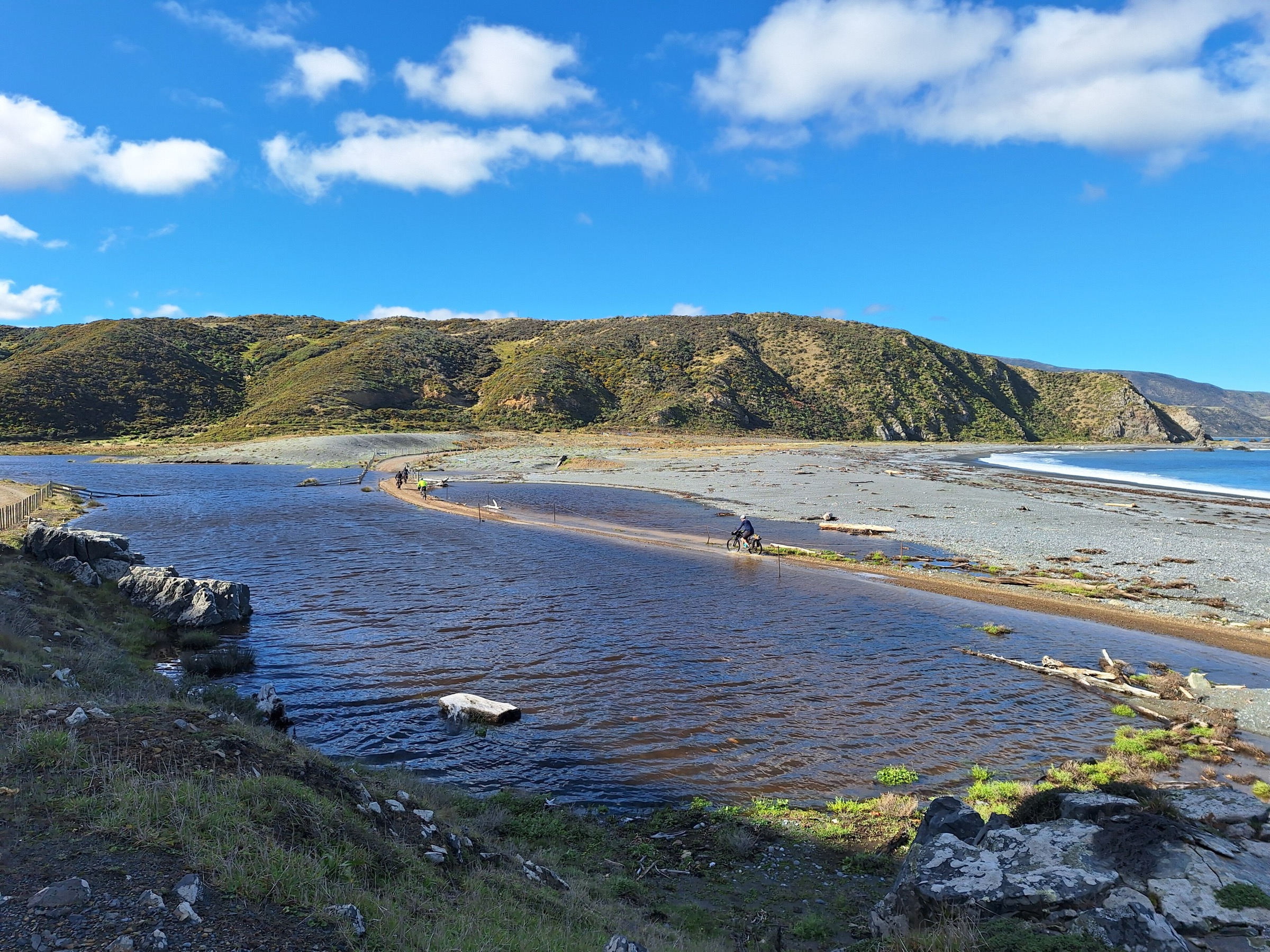 Parangarahu Lakes Area — Kohangapiripiri track, East Harbour Regional Park, Wellington Region, New Zealand