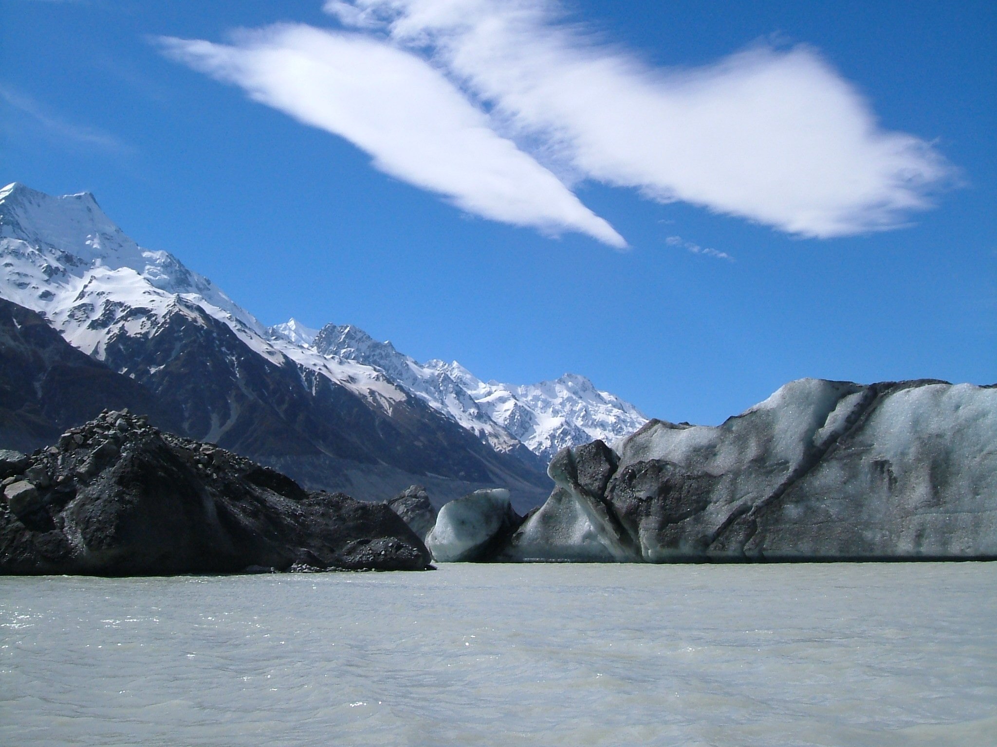 Tasman Glacier and Lake, Aoraki/Mount Cook