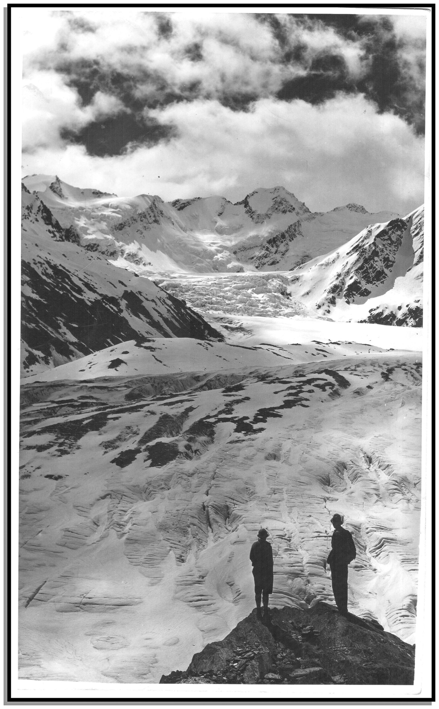 Dart Glacier from Cascade Saddle
