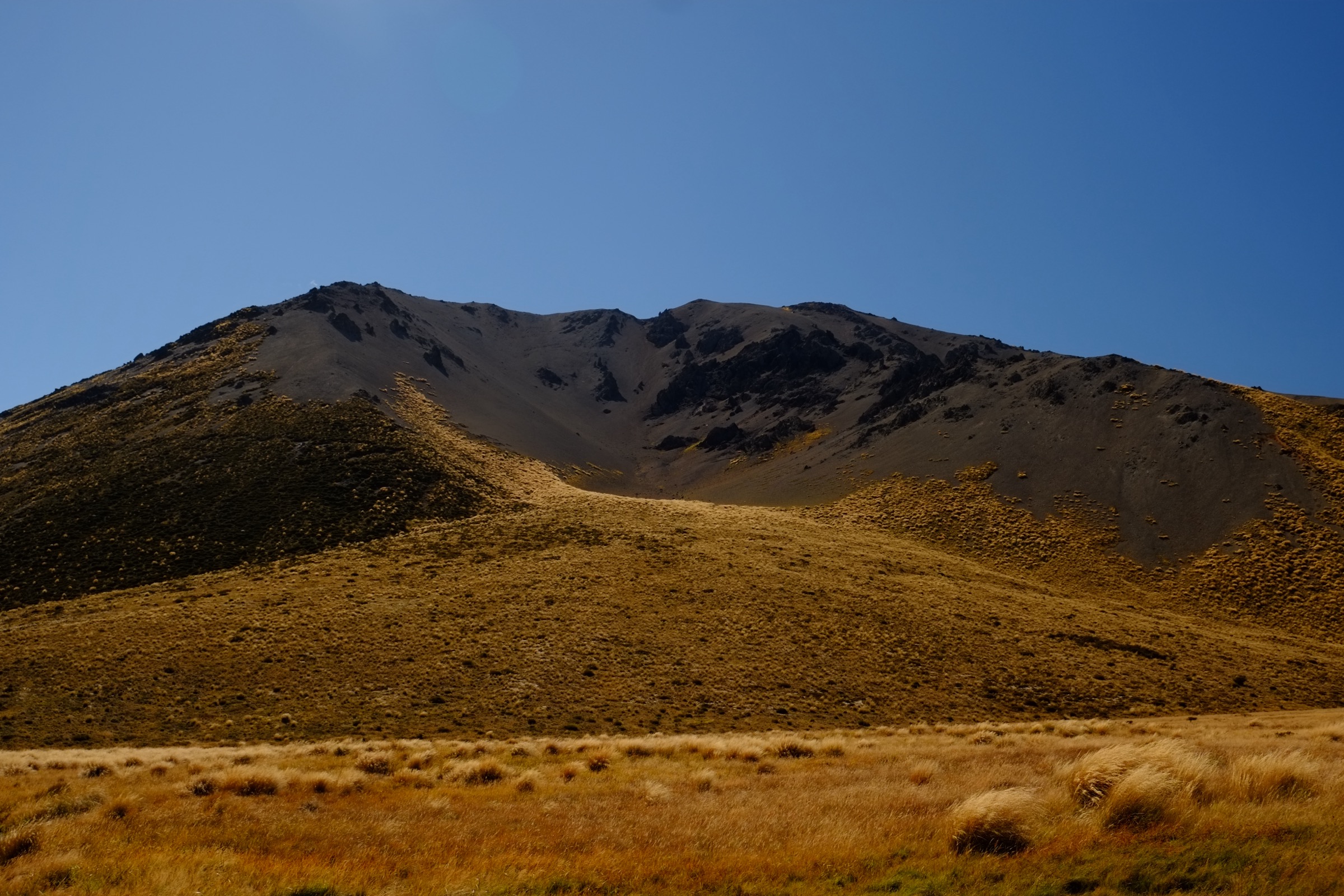 Lake Tennyson shoreline, inland Marlborough / Canterbury high country, New Zealand