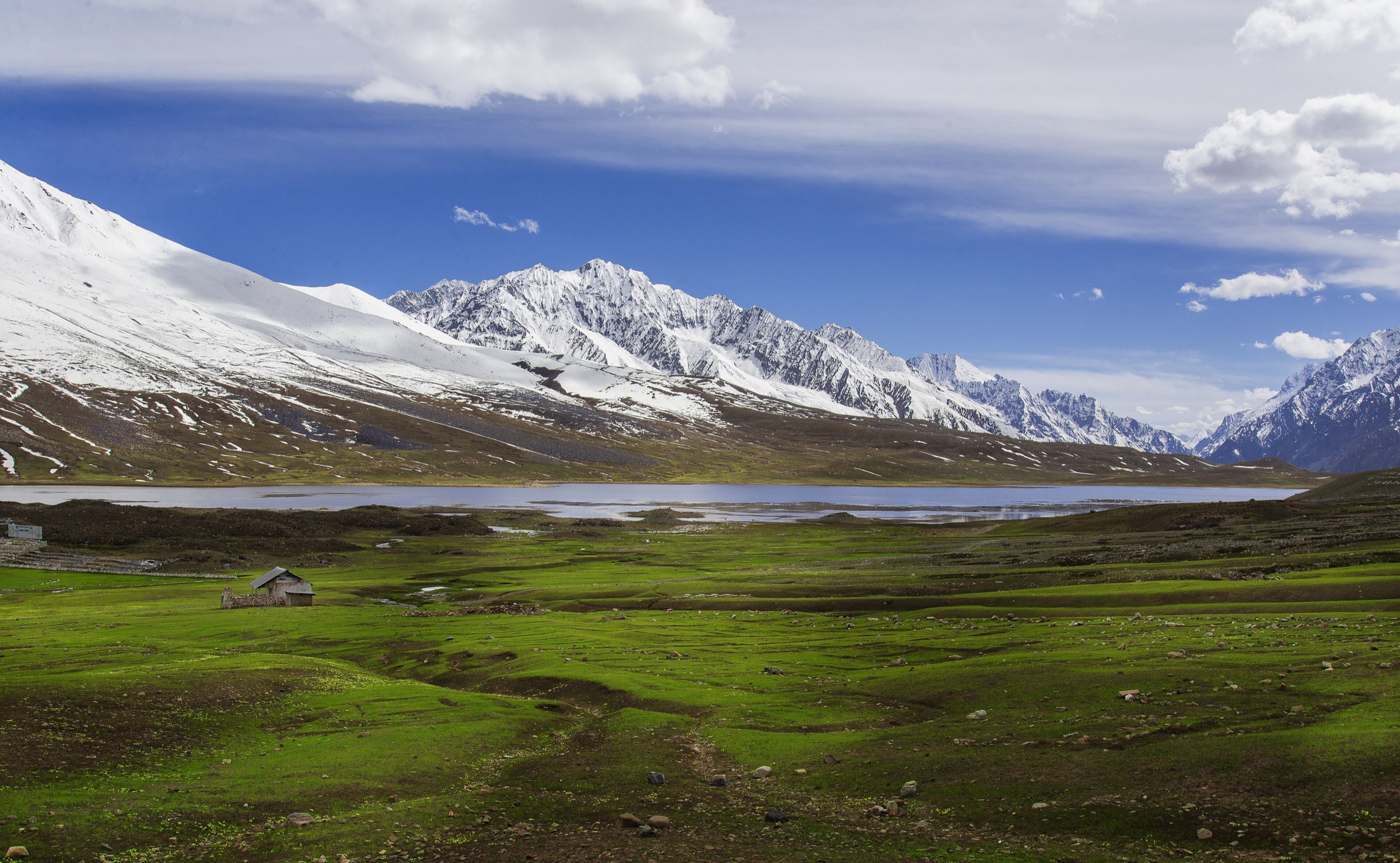 Shandur Top and Shandur Lake