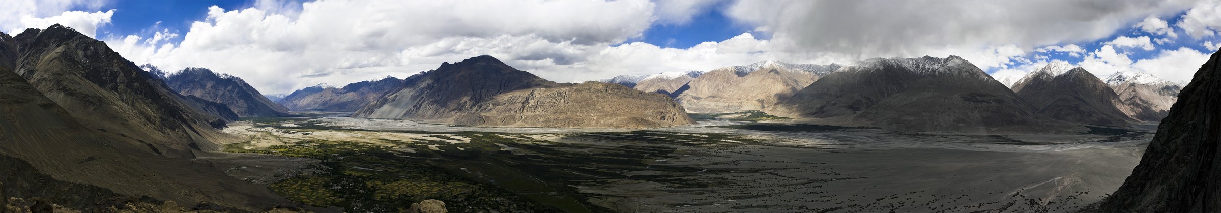 Nubra Valley panorama